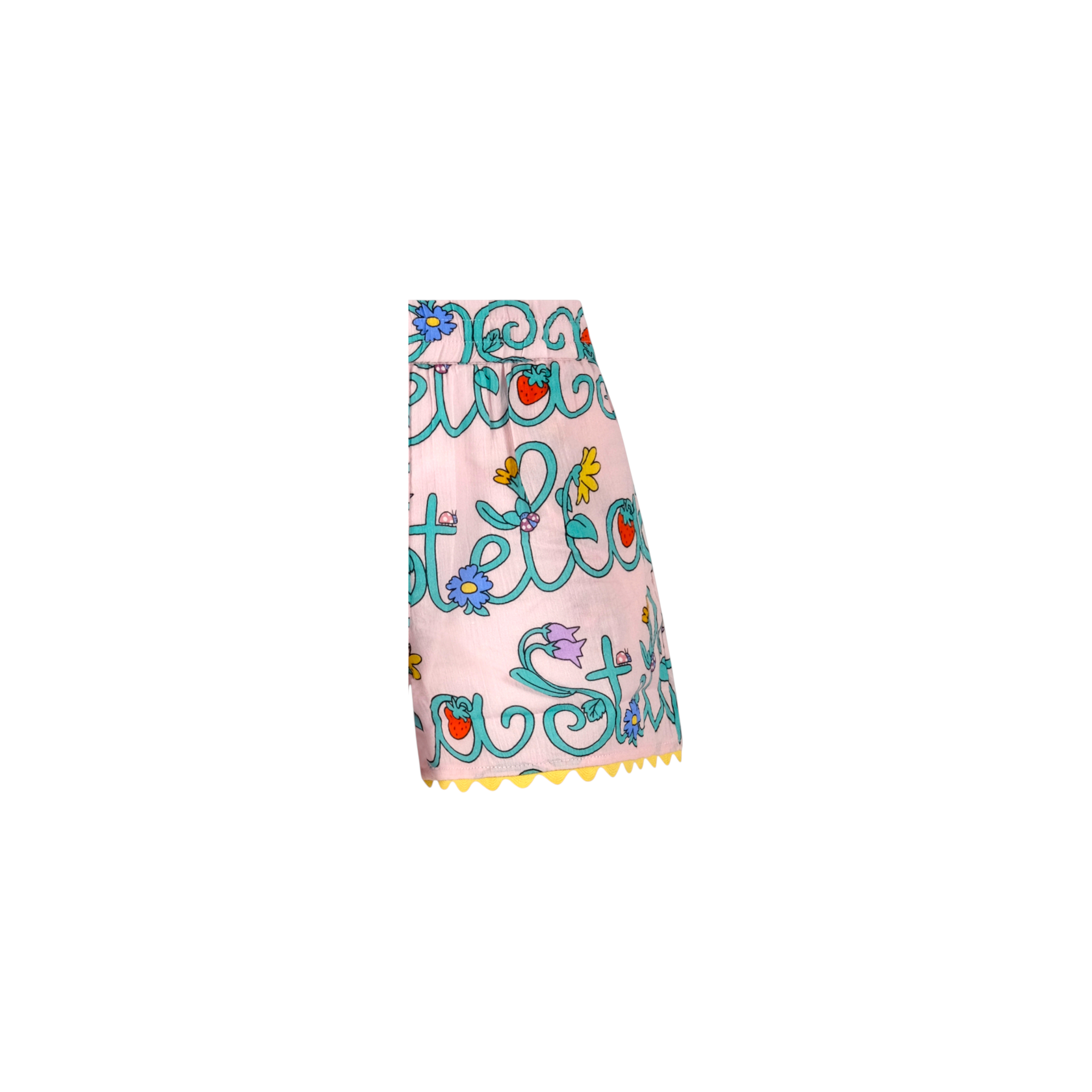Shorts per bambina Stella McCartney Kids rosa con stampa all-over TY6A89 Z3434 51RMC STELLA McCARTNEY KIDS