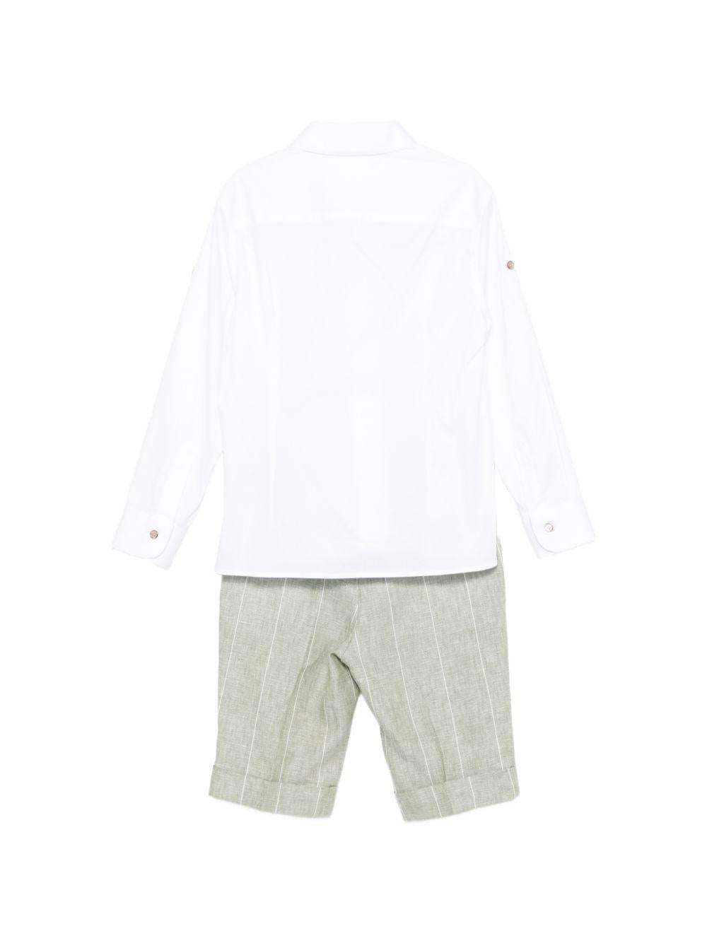 Completo per bambino Colorichiari multicolore con motivo gessato MB308394 4952a 35 COLORICHIARI KIDS