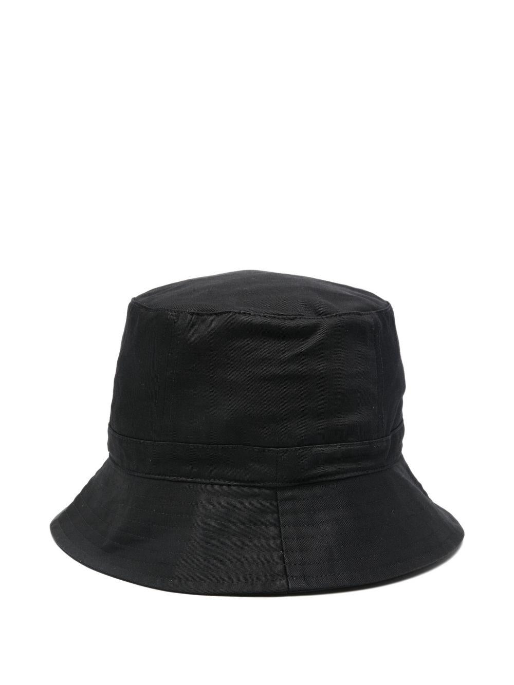 Cappello per bambino C.P. Company Kids nero a bucket CMX00NLOA04 60100 C.P.COMPANY KIDS