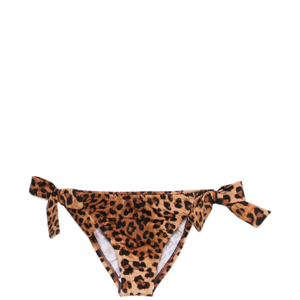 Costume per neonata MC2 Saint Barth Kids animalier con dettagli fiocchi ZIP0001 00190L MC2 ST. BARTH KIDS