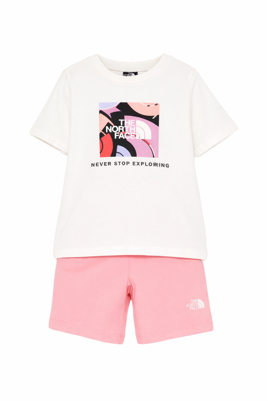 Completo per bambina The North Face multicolore con dettaglio logo NF0A8G1H N9W1 THE NORTH FACE KIDS