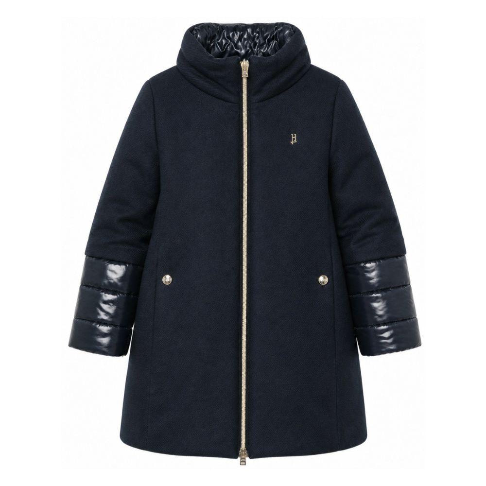 Cappotto per bambina Herno Kids blu con design imbottito CA000014G33344 9202 HERNO KIDS