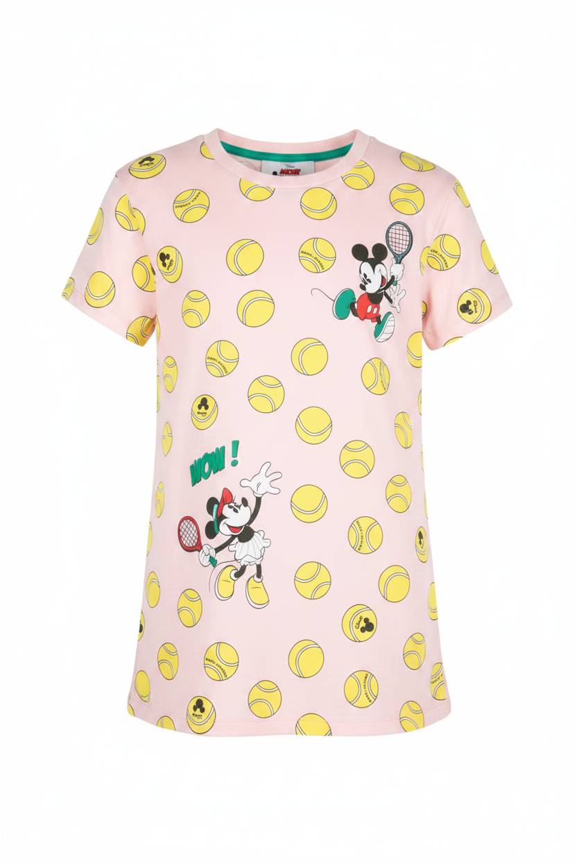 Abito per bambina The Marc Jacobs Kids x Disney con stampa palle da baseball all-over W60712 475 THE MARC JACOBS KIDS