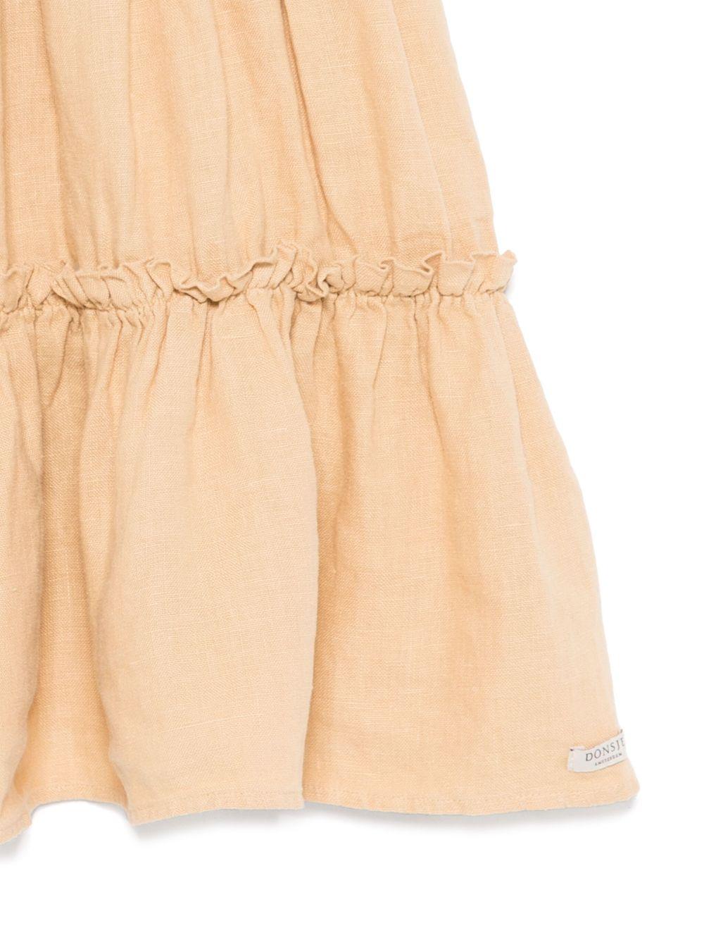 Abito per bambina Donsje Janne beige con dettaglio fiocco 4076800 00012 DONSJE