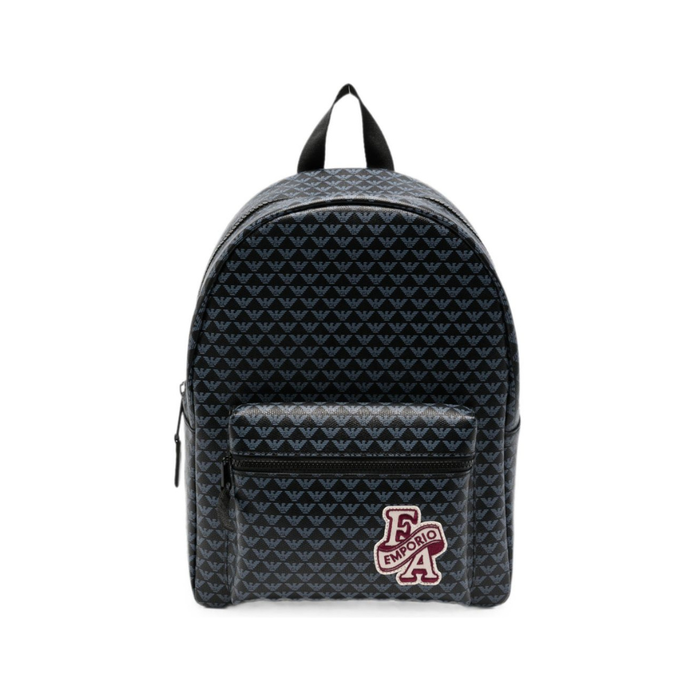 Zaino per bambini Emporio Armani Kids multicolore con stampa logo all-over EB000840 AF29322 MC688 EMPORIO ARMANI KIDS