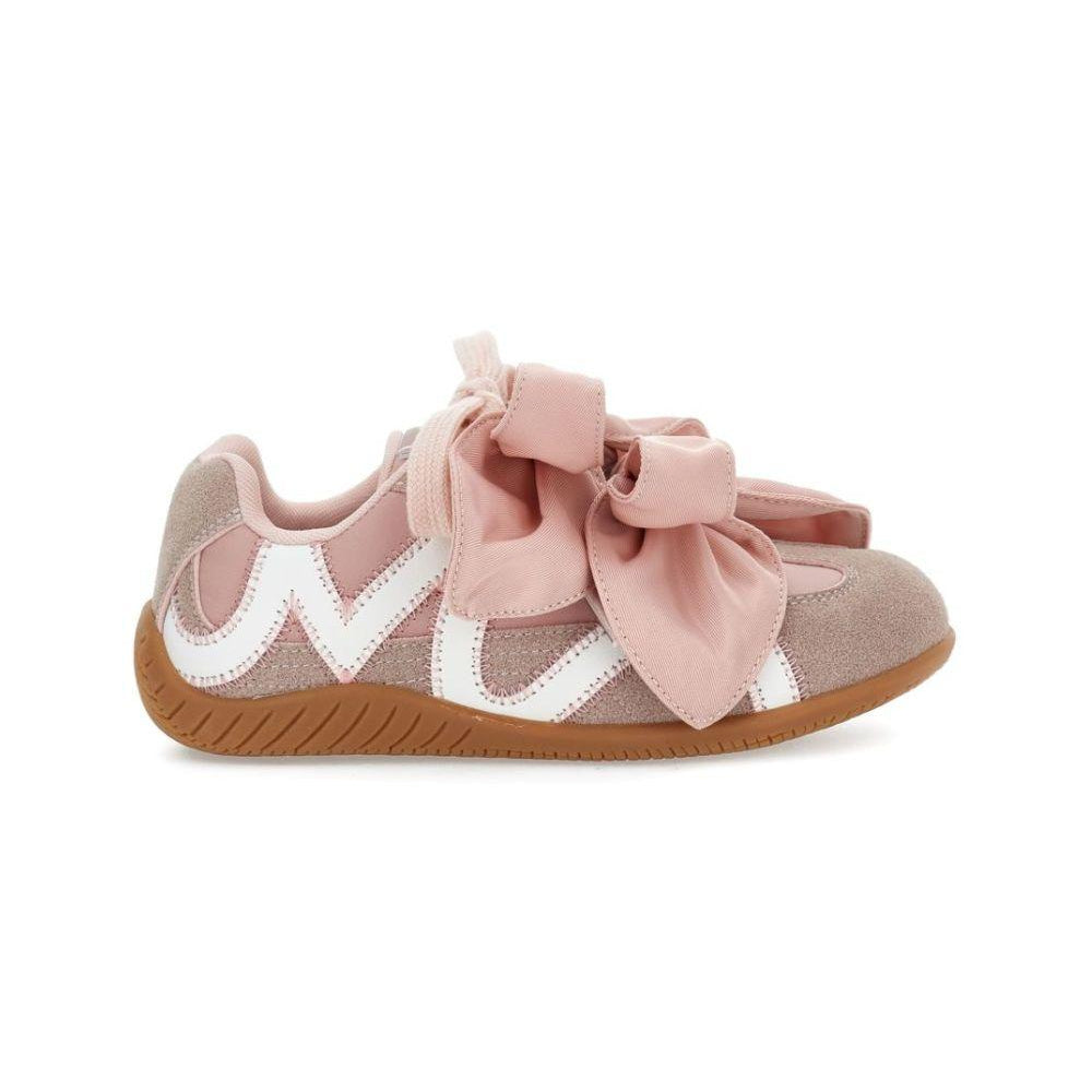 Sneakers per bambina Monnalisa Kids rosa con dettagli fiocchi 8CH000 8774 094F MONNALISA KIDS