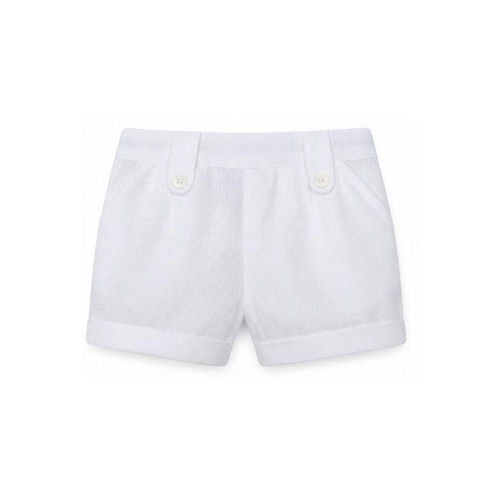 Shorts per neonato Tartine & Chocolat Kids bianchi con vita elasticizzata CC26001 01 TArtine & Chocolat KIDS