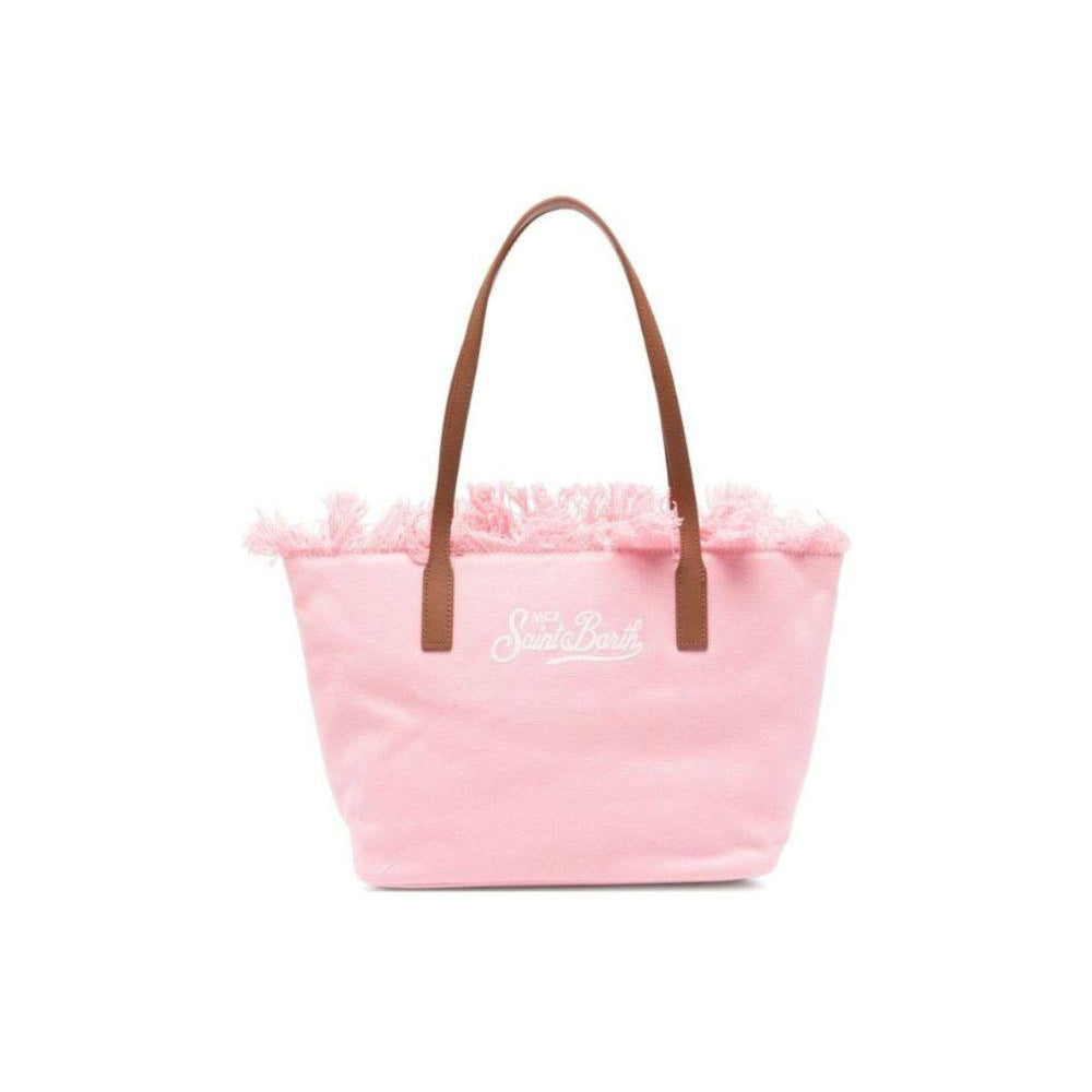 Borsa City Medium MC2 Saint Barth rosa con frange CBMF001 01743L MC2 ST. BARTH KIDS