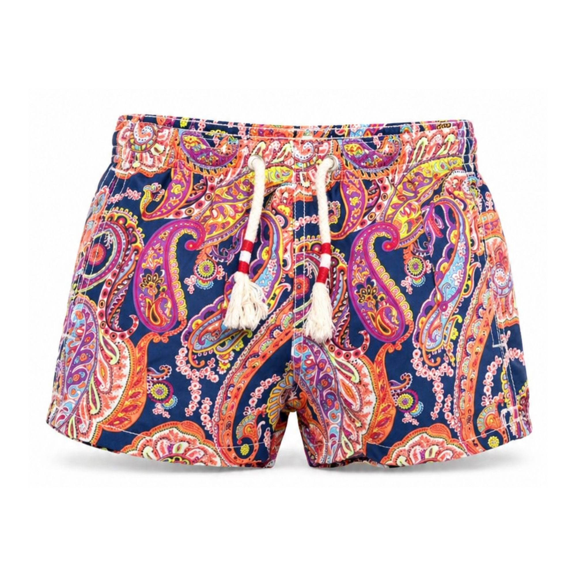 Costume da bagno per bambino MC2 Saint Barth Kids multicolore con stampa paisley JEA0016 04109L MC2 ST. BARTH KIDS