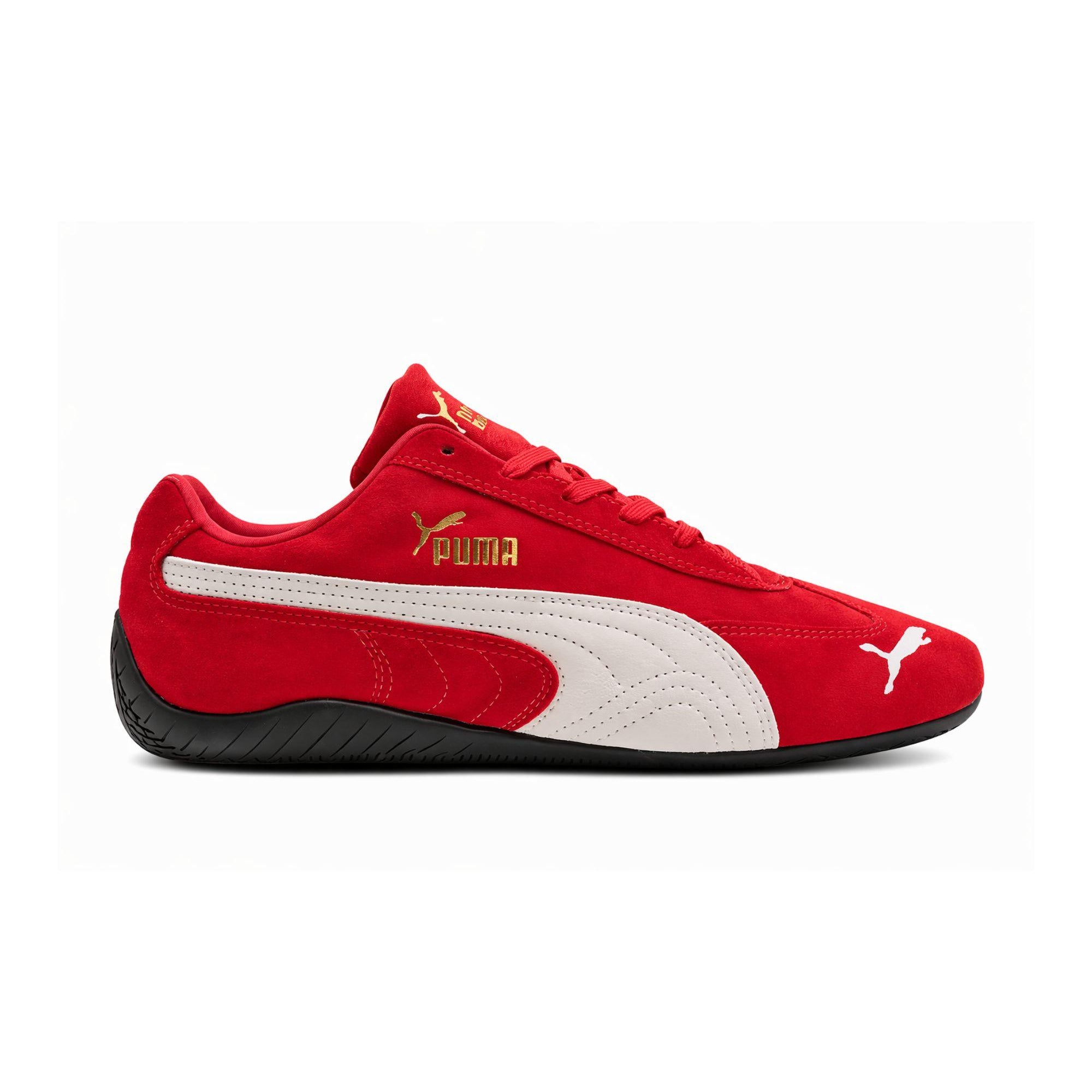 Sneakers Speedcat per bambino Puma Kids rosse con pelle scamosciata 401699 02 PUMA KIDS