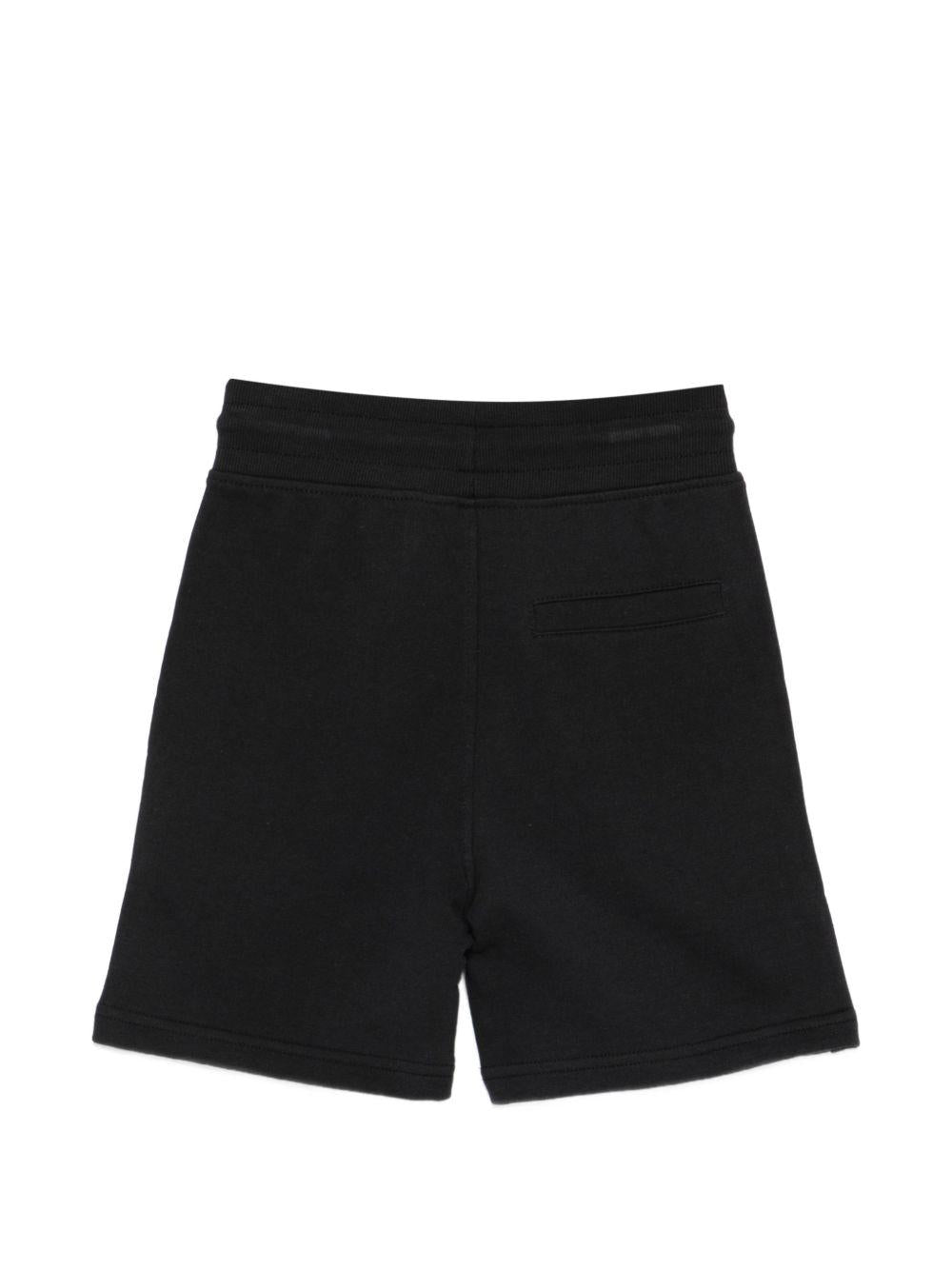 Shorts per bambino Molo neri con stampa smiley 6S26H201 0099 MOLO KIDS