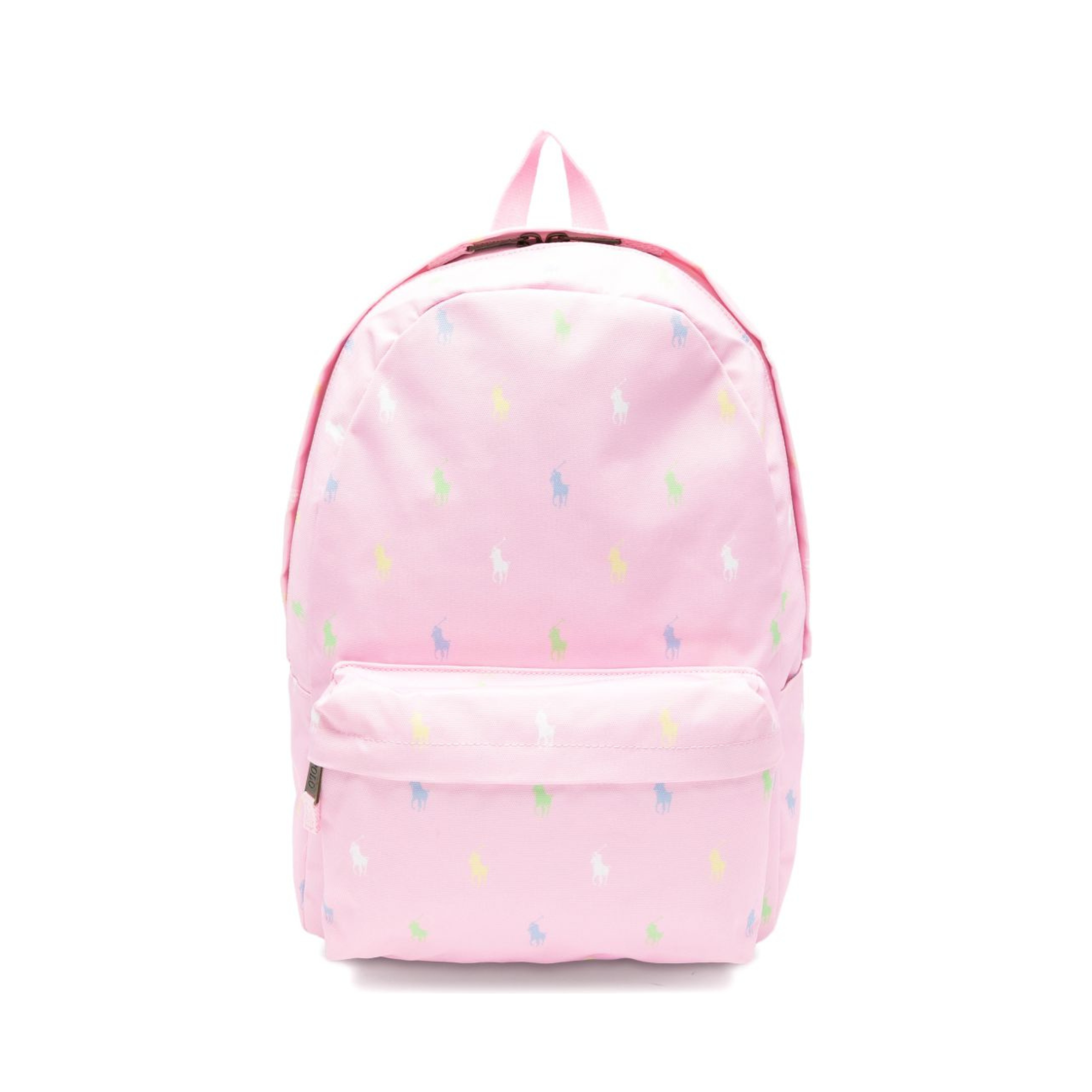 Zaino per bambina Polo Ralph Lauren Kids rosa con fantasia Polo Pony all-over 9AR153 ADG Ralph Lauren kids