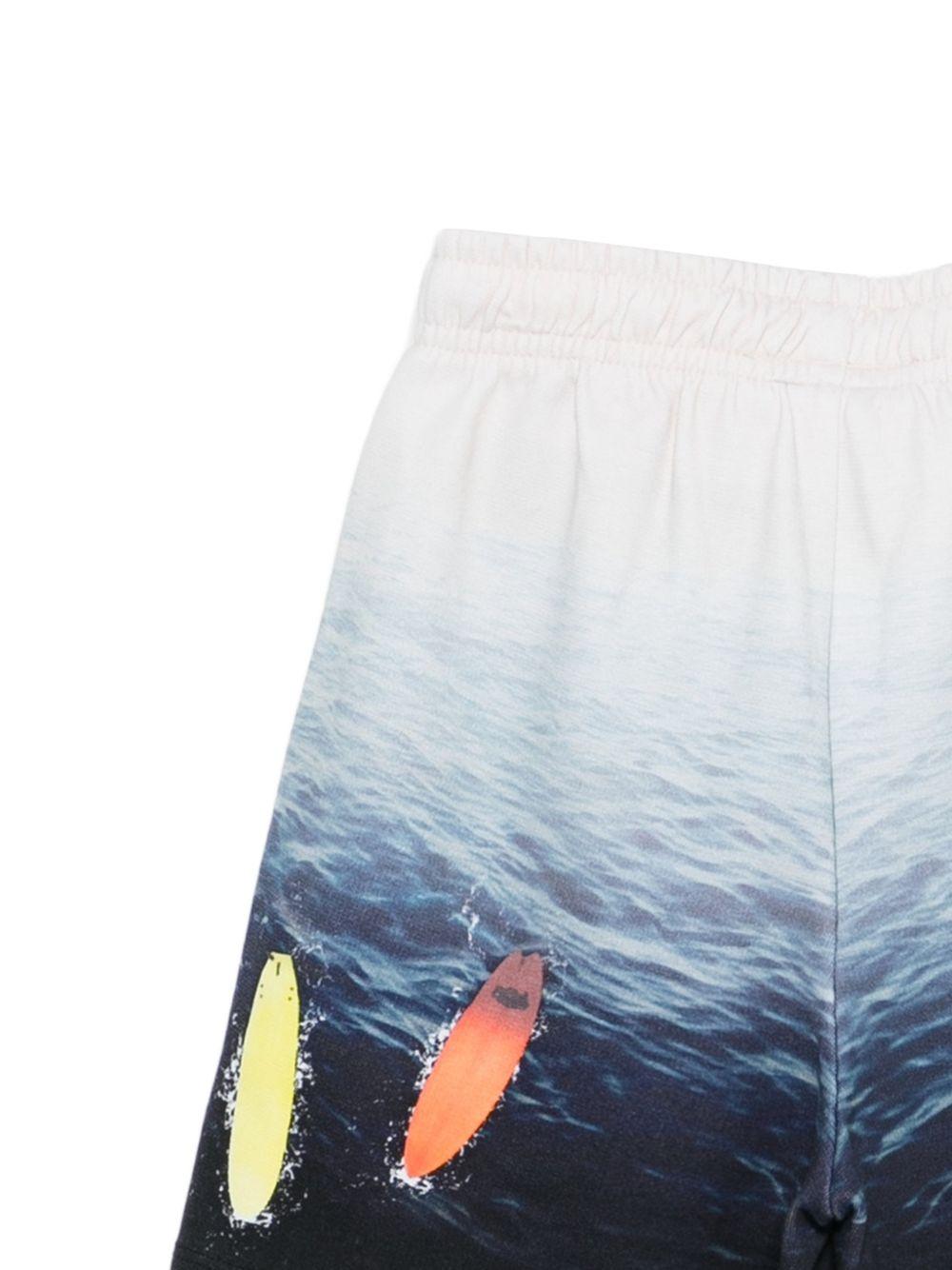 Shorts Amil per bambino Molo multicolore con stampa grafica 1S26H205 9872 MOLO KIDS