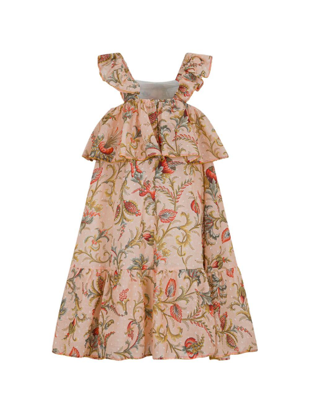 Abito per bambina Etro Kids beige con motivo a pois GY1C02 M0082 458MC ETRO KIDS