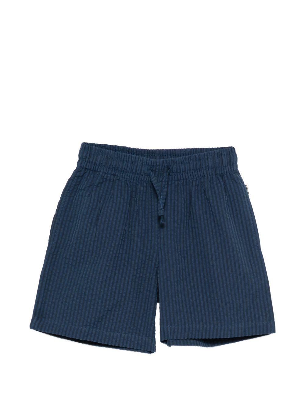 Shorts per bambino Molo blu con vita elasticizzata 1S26H106 5618 MOLO