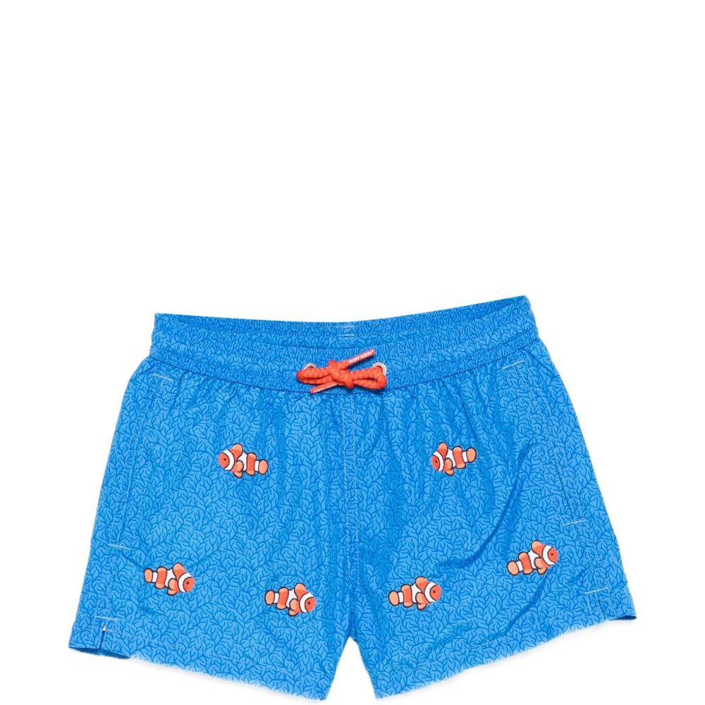 Costume per bambino MC2 Saint Barth Kids azzurro con motivo pesce Nemo JEA0014 02162L MC2 ST. BARTH KIDS