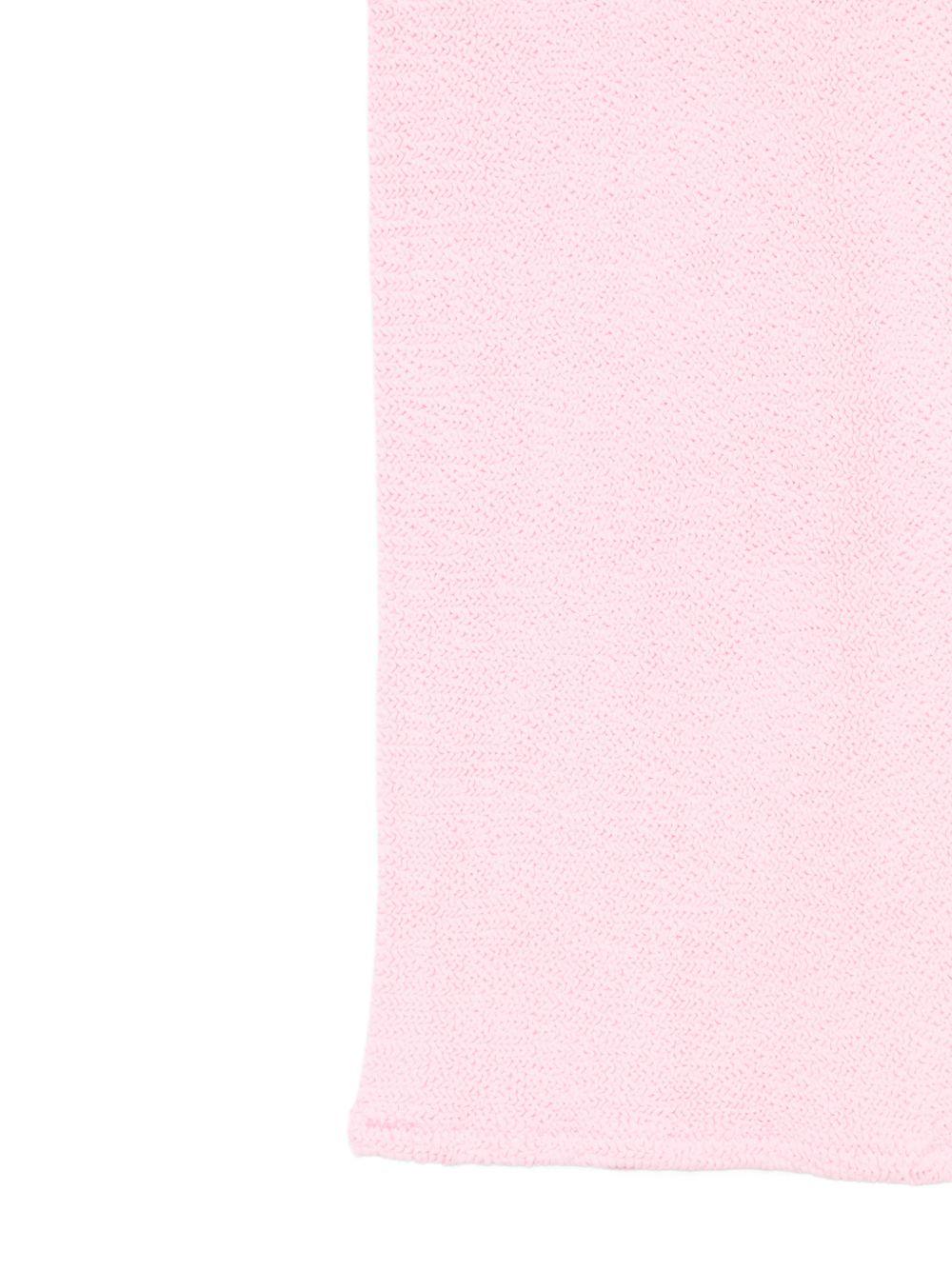 Abito Taina W per bambina MC2 Saint Barth Kids rosa con scollo rotondo TAIN001 00031L MC2 ST. BARTH KIDS
