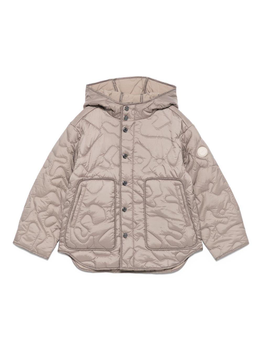 Giubbino per bambino Emporio Armani Kids beige con tasca applicata EB000496 AF16045 U6096 EMPORIO ARMANI KIDS