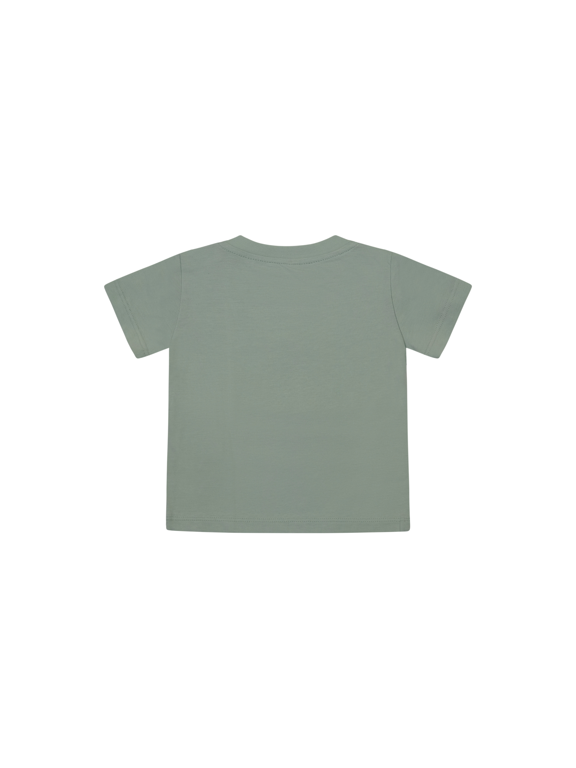 T-shirt per neonati Stella McCartney Kids verde con stampa grafica sul davanti TY8031 Z0434 754 STELLA McCARTNEY KIDS
