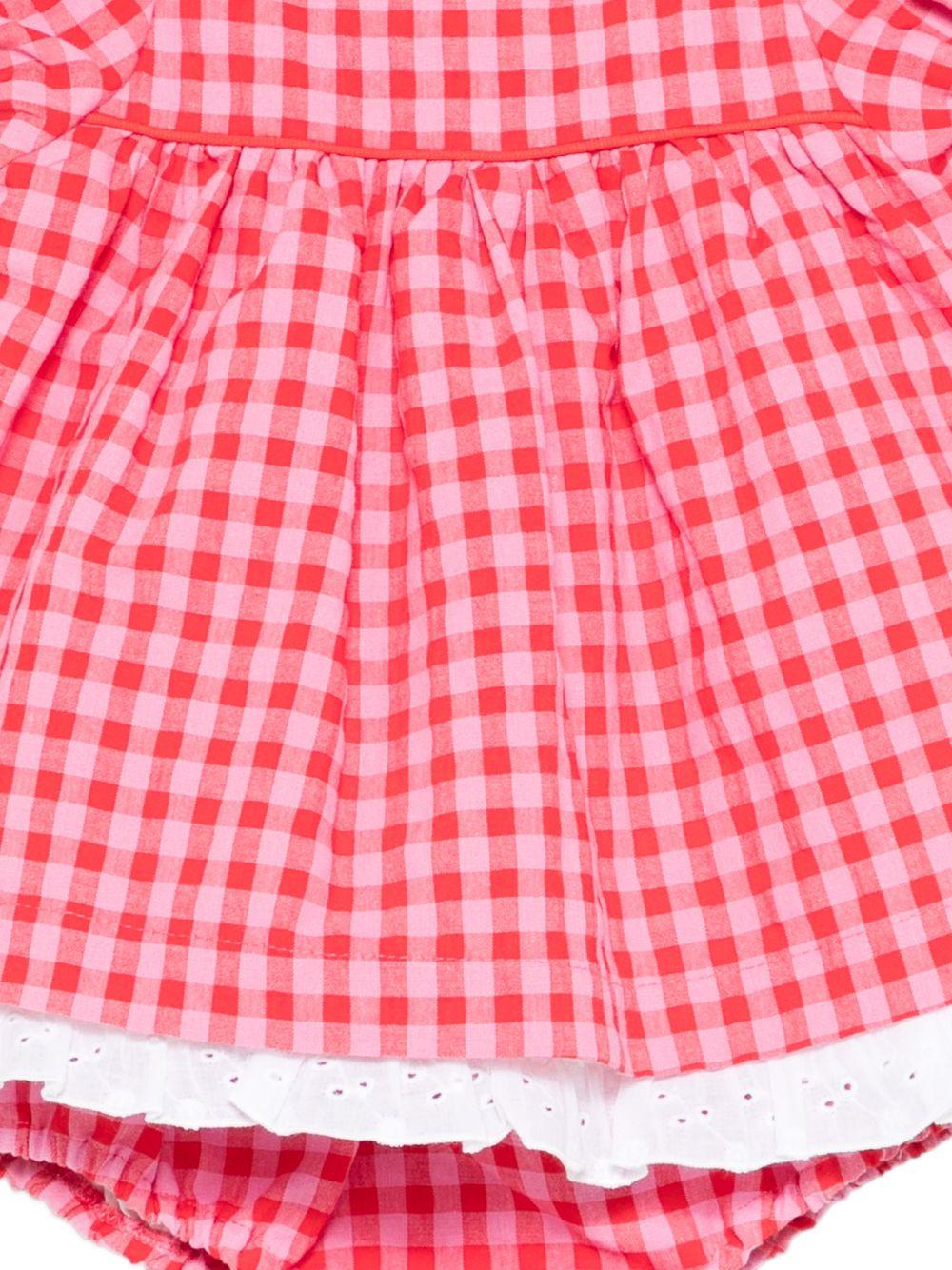 Abito per neonata La Stupenderia rosso con bordo in pizzo 2TBCT62 Y52 LA STUPENDERIA KIDS