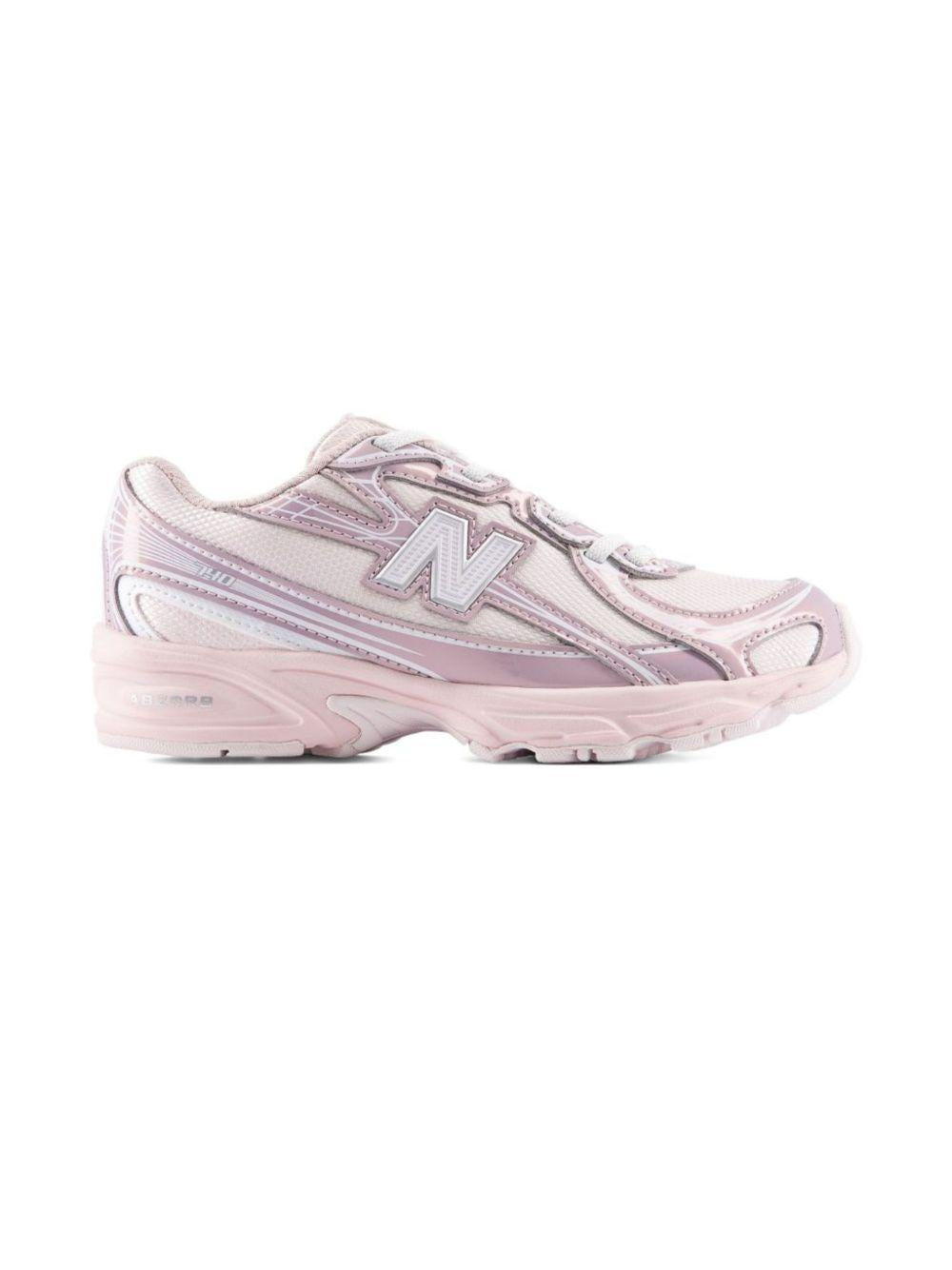 Sneakers 740 per bambina New Balance Kids rosa con chiusura con lacci P740 1HN NEW BALANCE KIDS