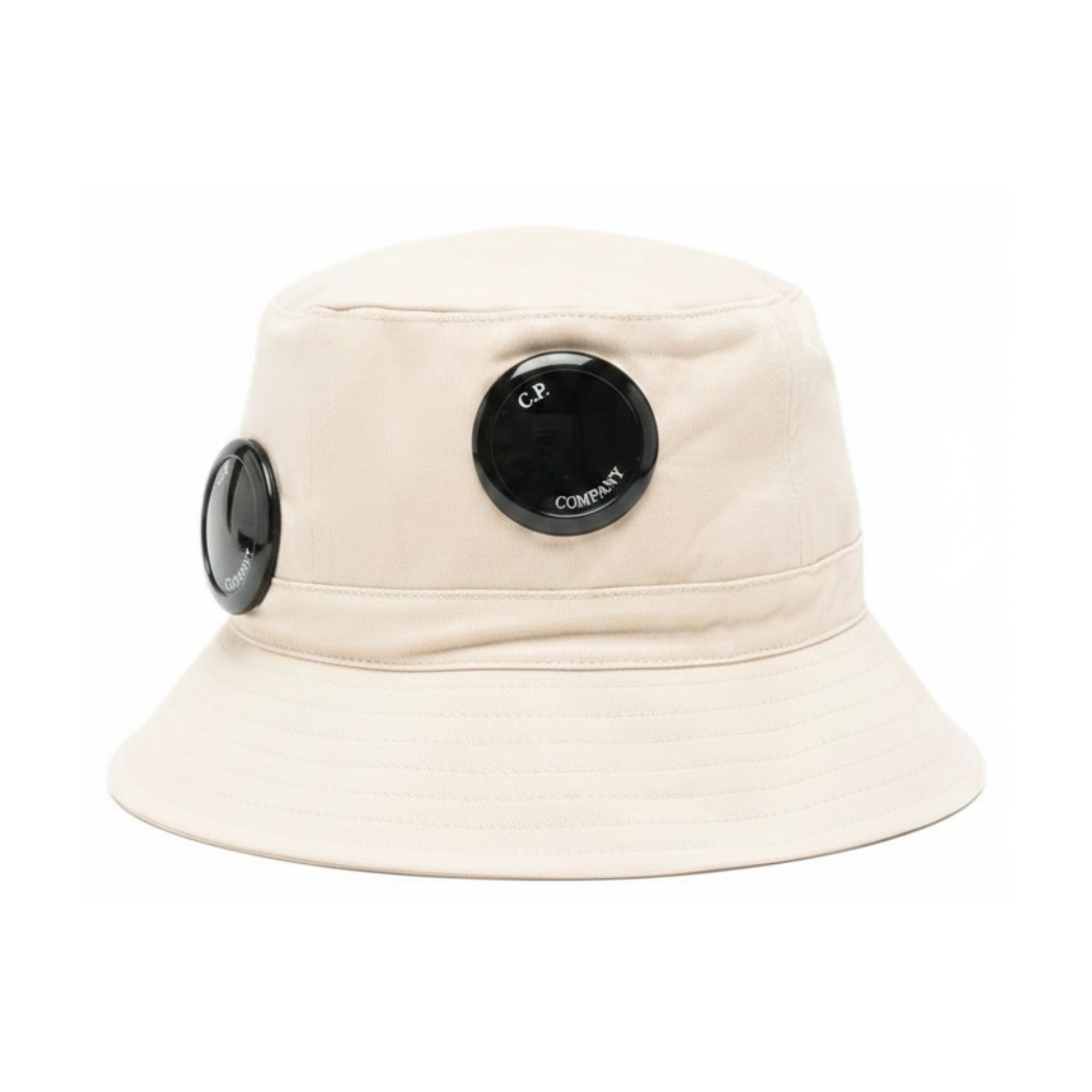 Cappello da pescatore per bambino C.P. Company Kids beige con visiera CMX00NLOA04 10203 C.P.COMPANY KIDS