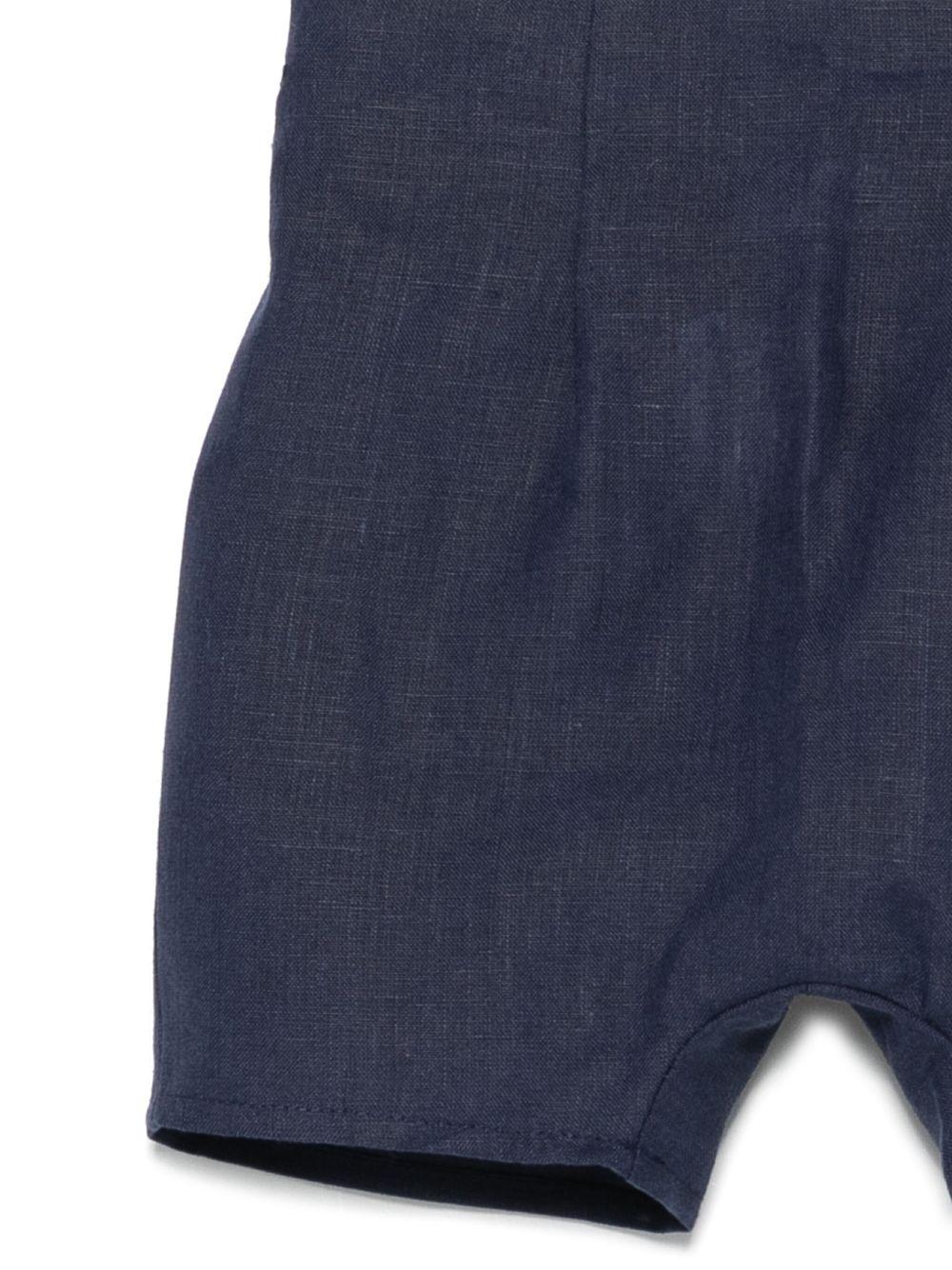 Shorts per neonato JESURUM BABY Armando blu con dettagli con pince ARMANDO VAR.08 JESURUM