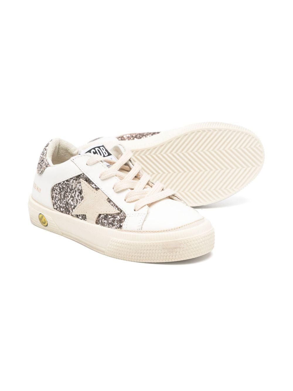 Sneakers per bambina Golden Goose Kids multicolori con dettaglio glitter F00715F005321 11694 GOLDEN GOOSE KIDS