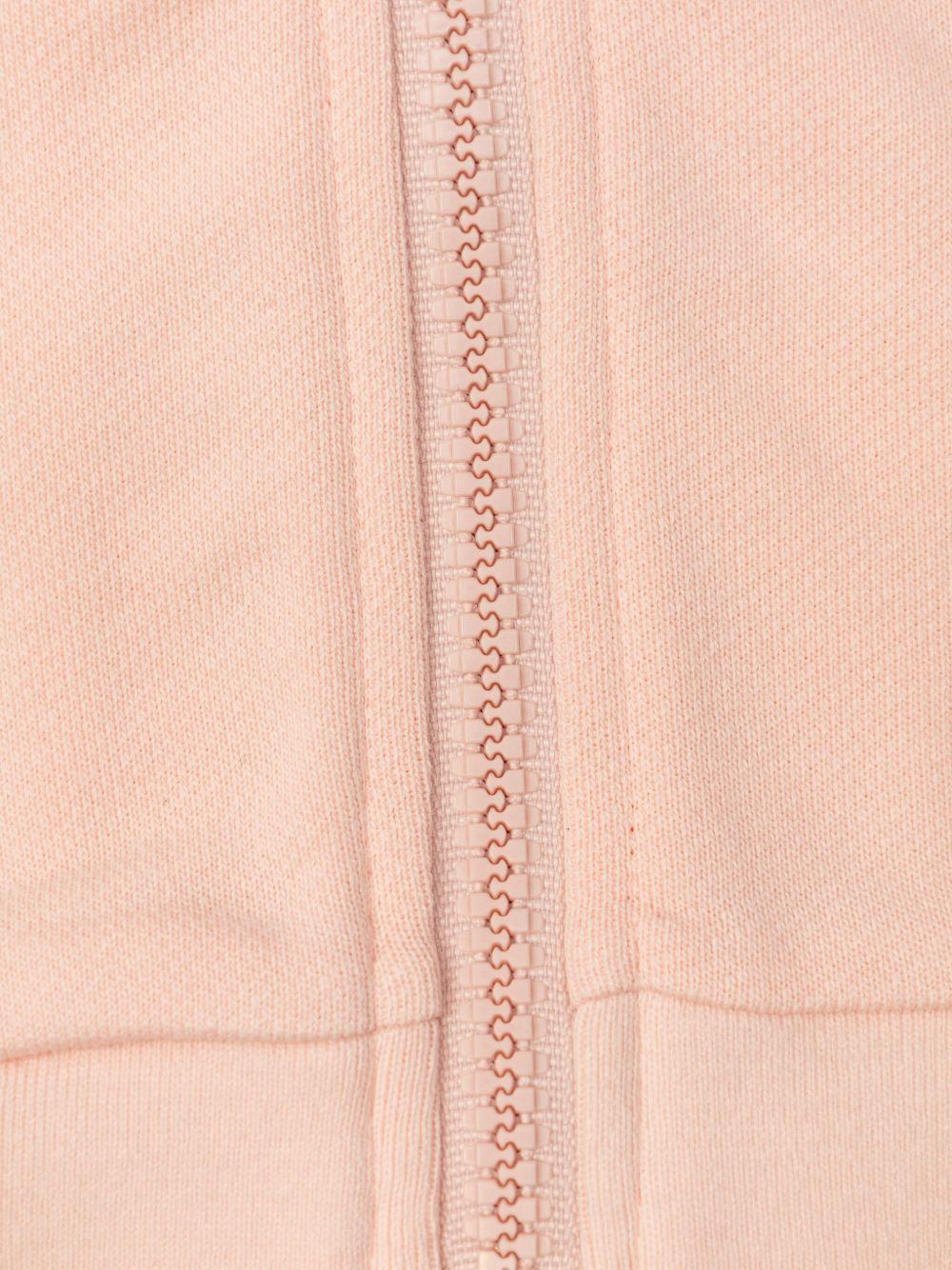 Felpa per neonata Fendi Kids rosa con logo ricamato BUH086 5V0 F0ZKY FENDI KIDS