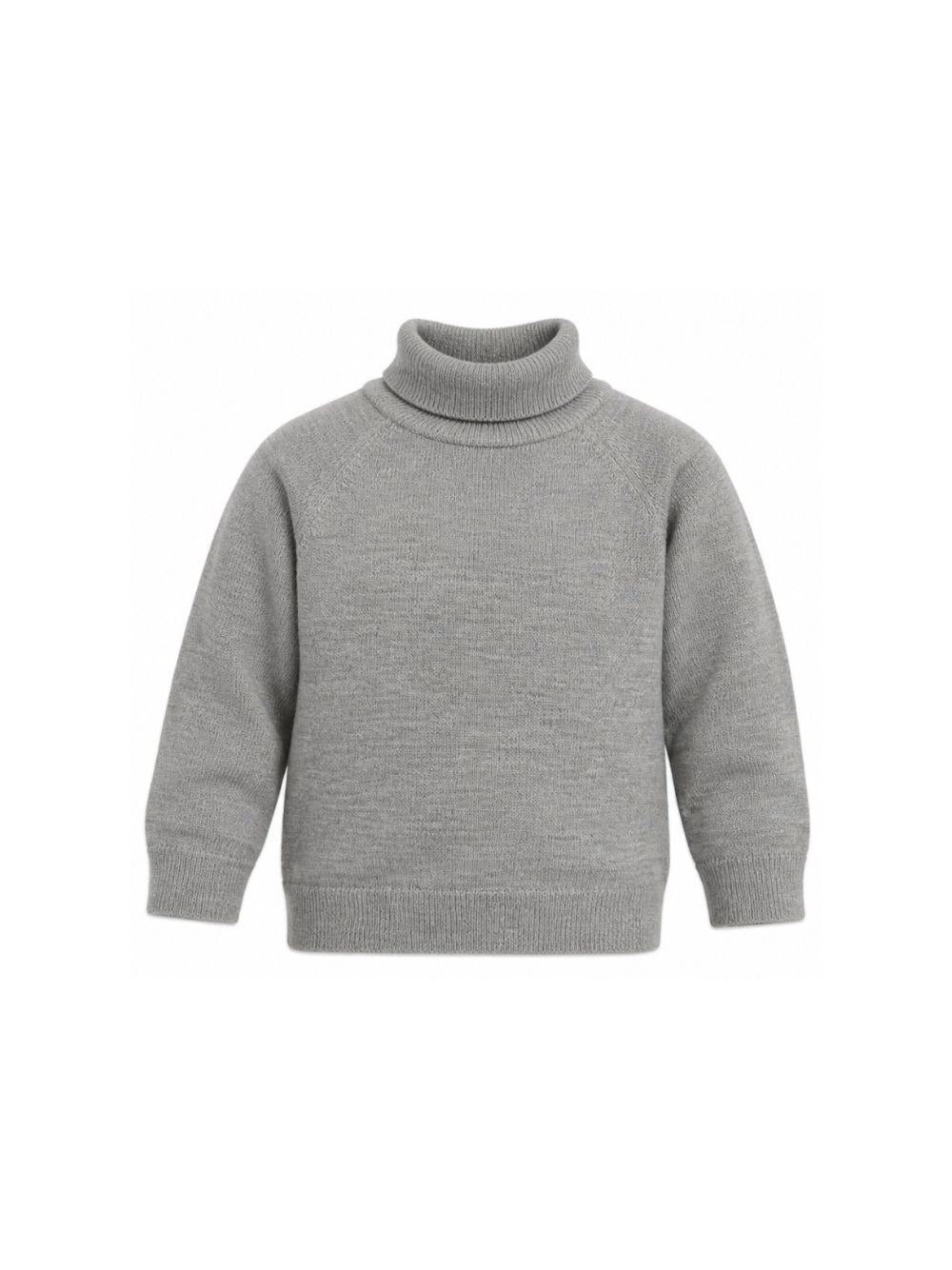 Maglione per bambini Douuod Kids grigio con collo alto DZ9P10 Z4164 806 DOUUOD KIDS