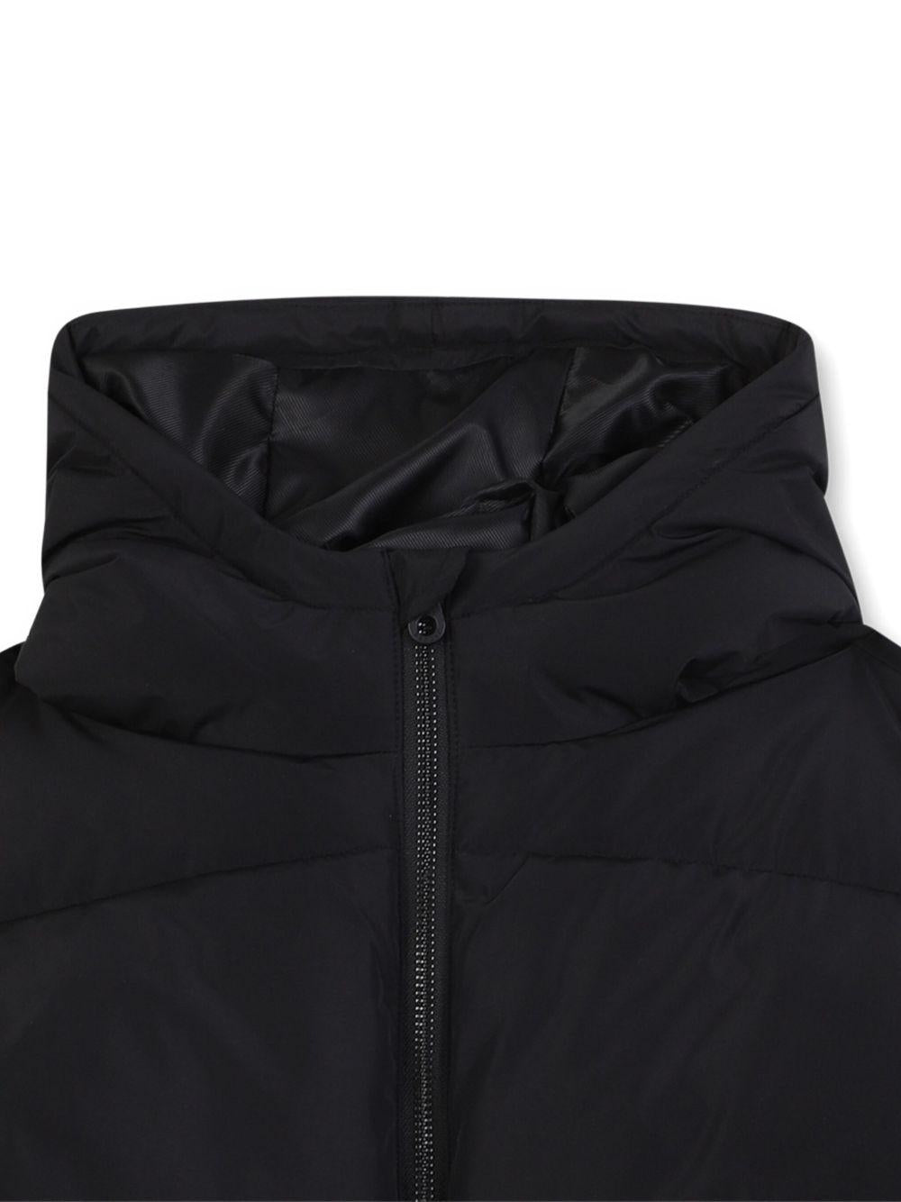Piumino per bambino The Marc Jacobs Kids nero con cappuccio W60652 09B THE MARC JACOBS KIDS