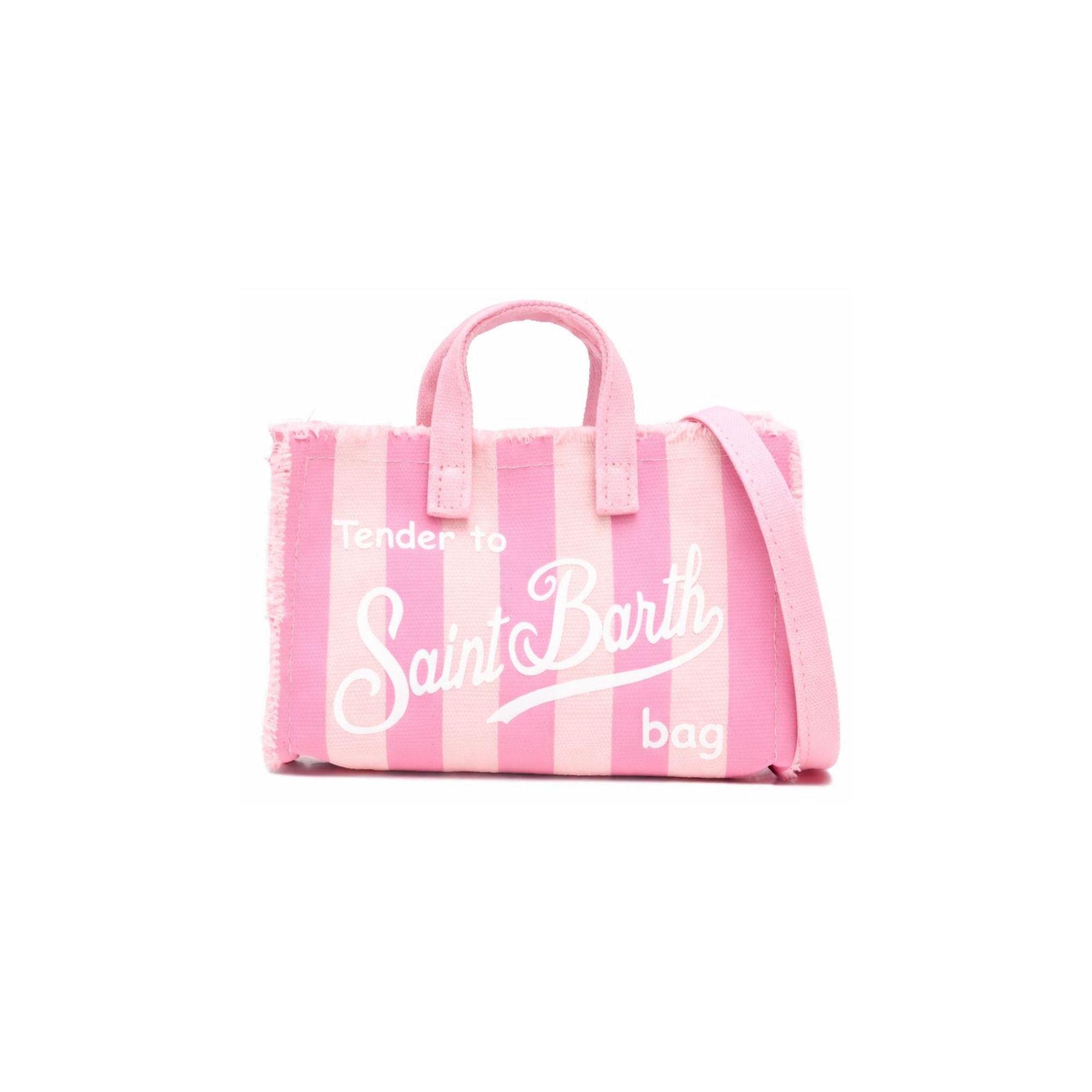 Phone bag MC2 Saint Barth rosa con design a strisce PHONE001 02691L MC2 ST. BARTH KIDS