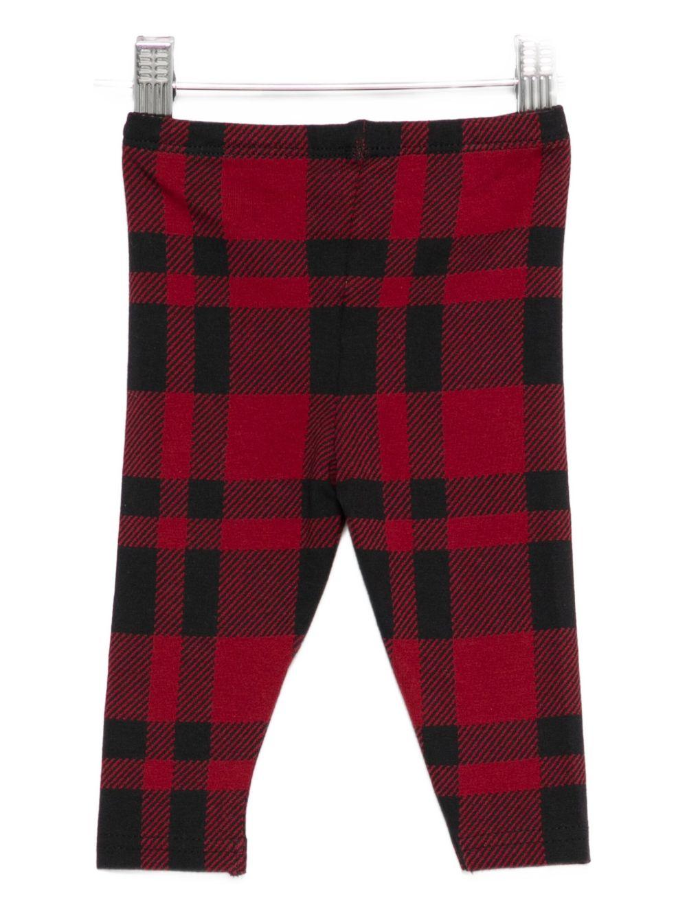 Pantaloni per neonata Polo Ralph Lauren Kids rossi con motivo a quadri 310981083 500 Ralph Lauren kids