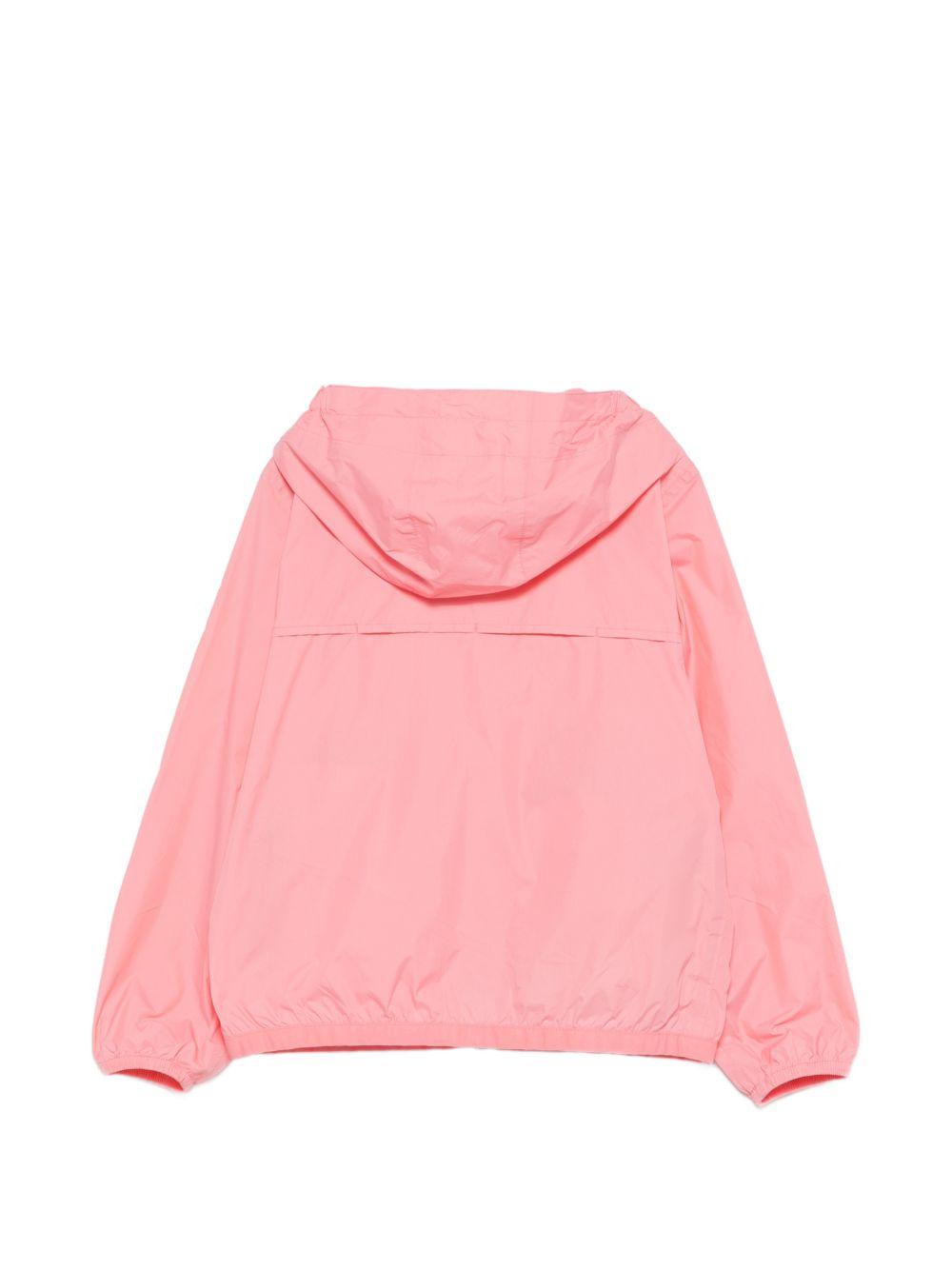 Giubbino per bambina K-Way Kids rosa con cerniera K61336W Q28 K-WAY KIDS