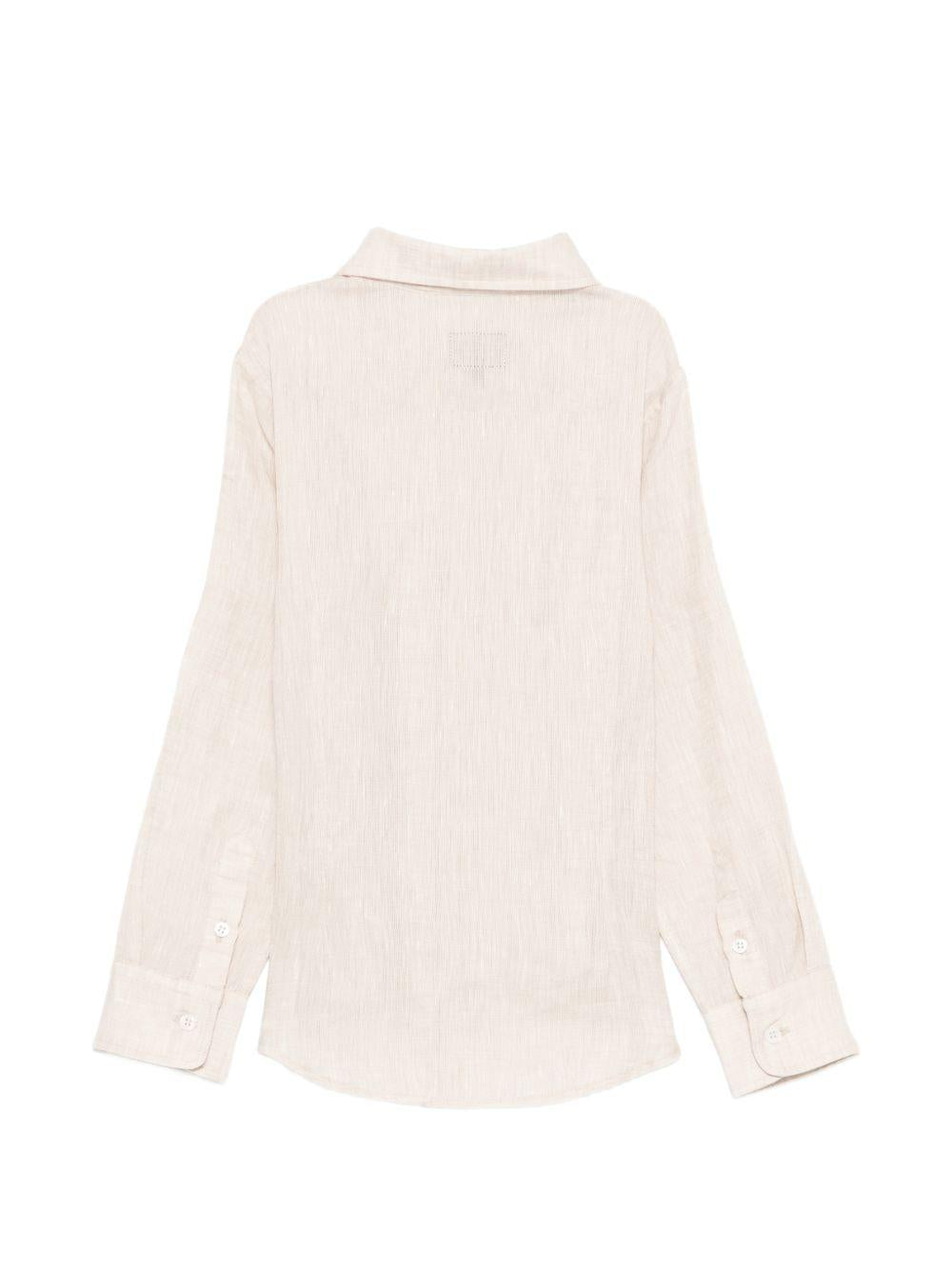 Camicia per bambino Fay Kids beige con colletto classico FY5P10 Z3681 107 FAY KIDS