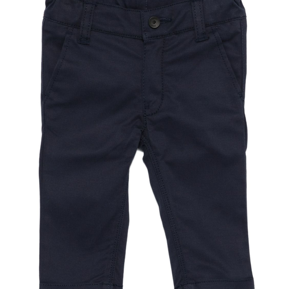 Pantaloni per neonato BOSS Kids blu con tasche J52705 849 BOSS KIDS