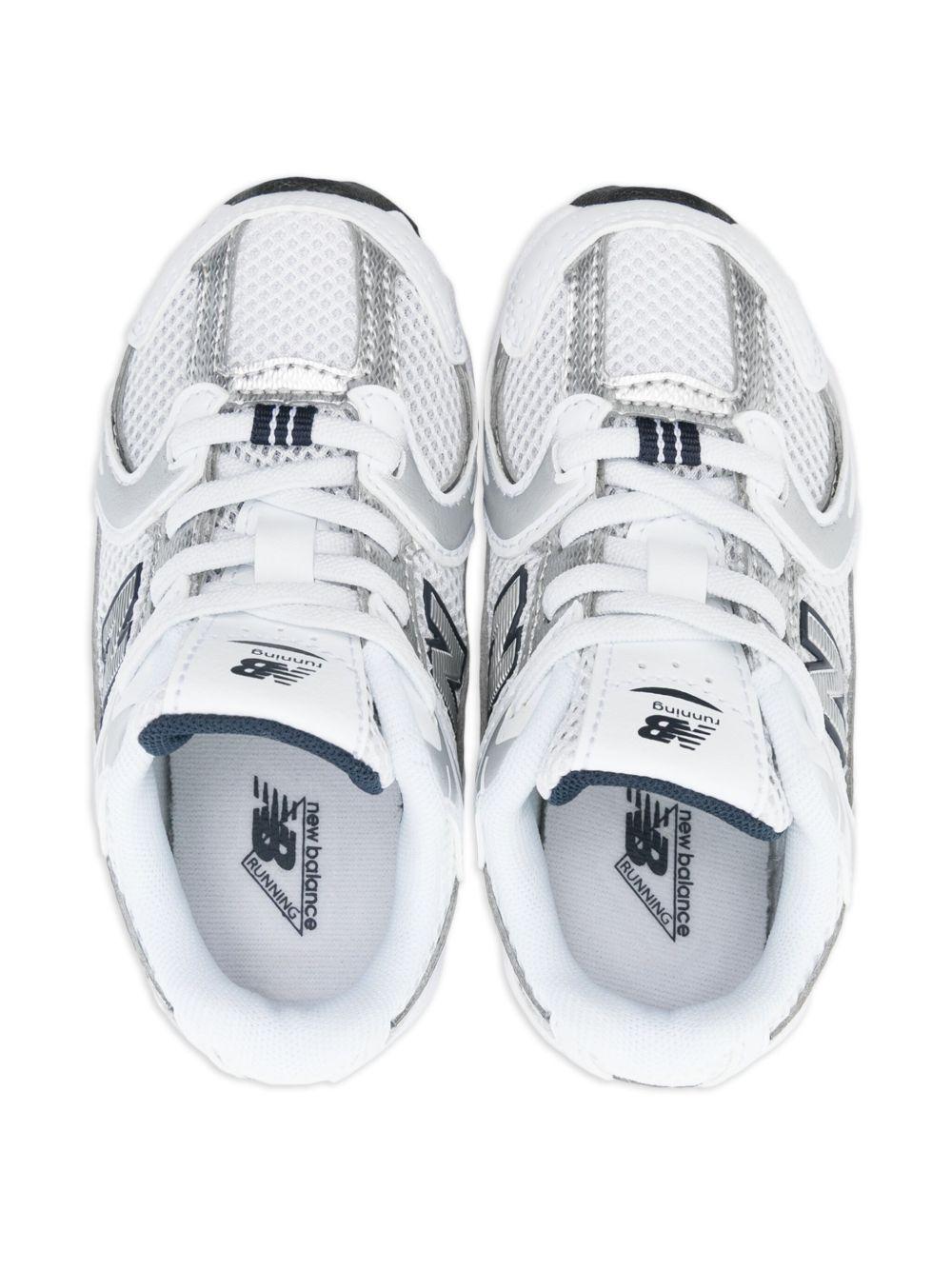 Sneakers 530 per bambini New Balance Kids bianche con inserti grigi IZ530 SB1 NEW BALANCE KIDS