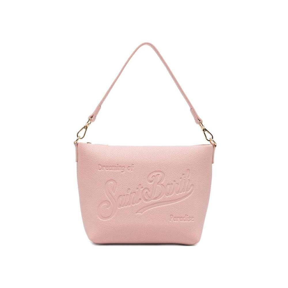 Clutch bag Aline MC2 Saint Barth rosa con dettaglio logo in rilievo ALI0034 01518L MC2 ST. BARTH KIDS