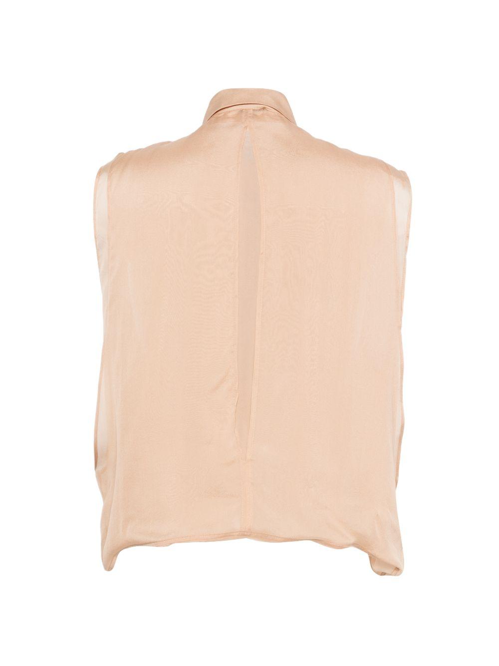 Camicia per donna Alysi beige con colletto classico 116255 P6214 PELLE ALYSI