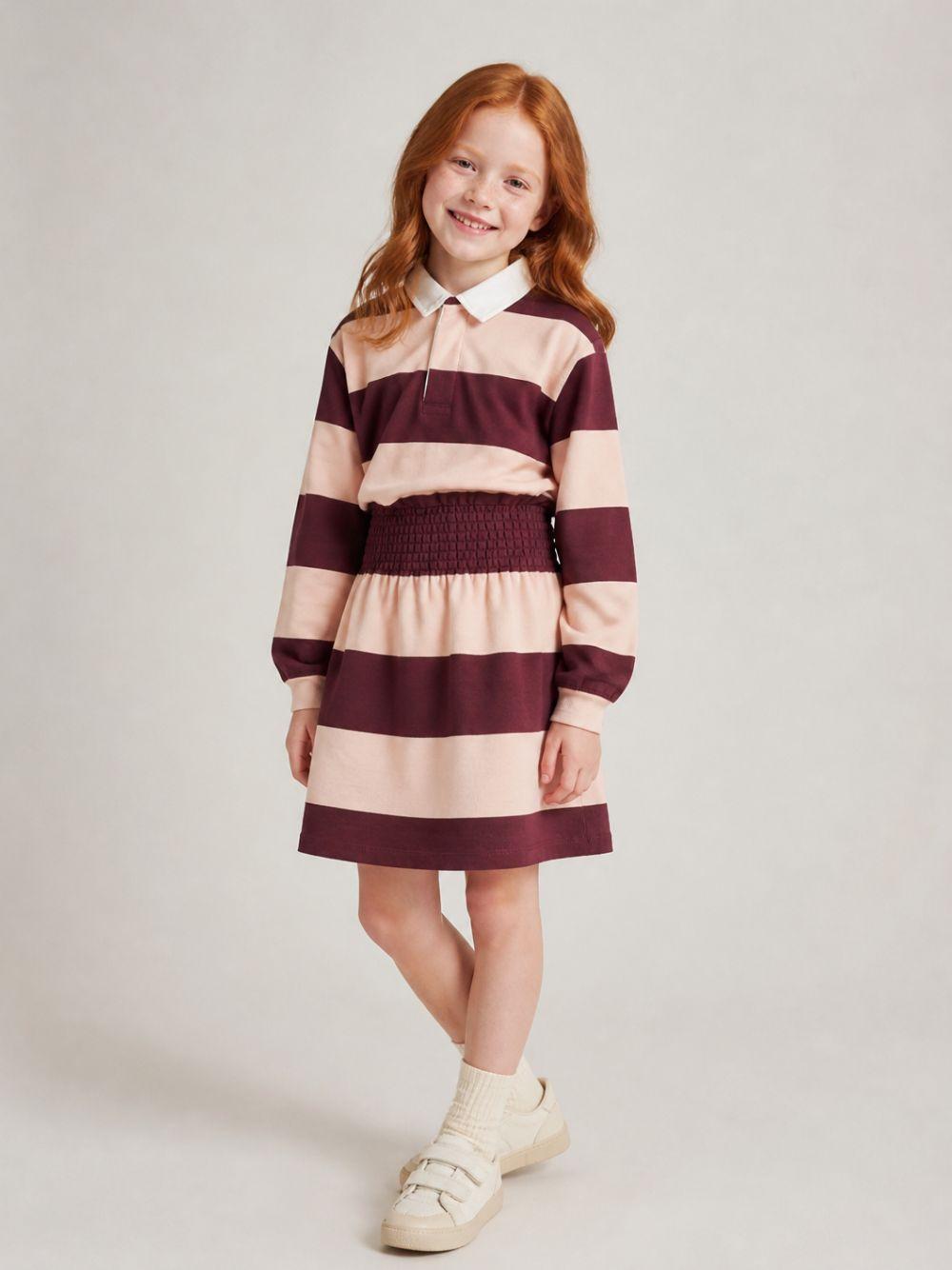 Abito per bambina Molo Kids multicolore con design a righe orizzontali 2W26E201 5016 MOLO KIDS