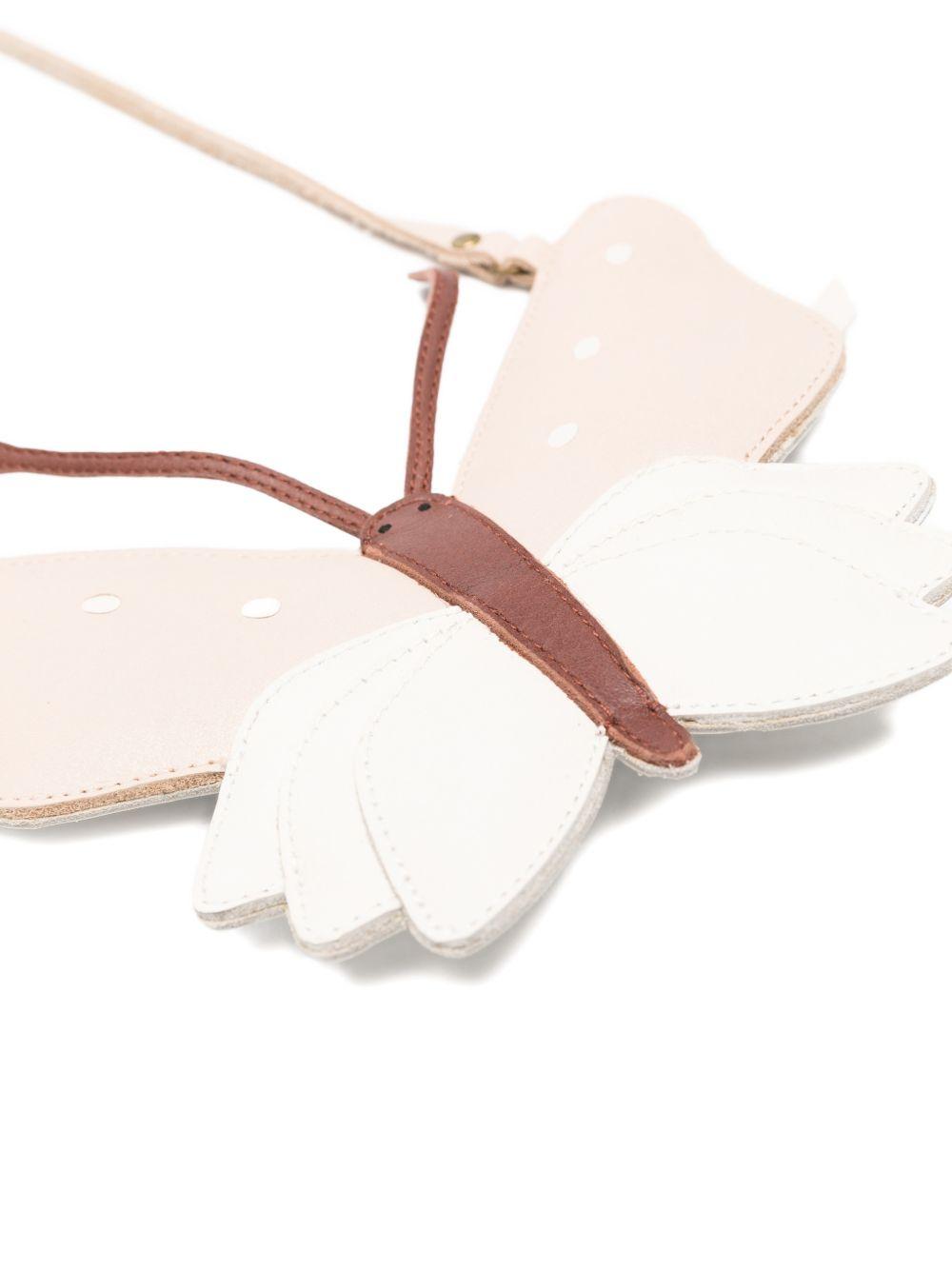 Borsa a tracolla per bambina Donsje beige con dettaglio a farfalla 5003002 NL142 DONSJE