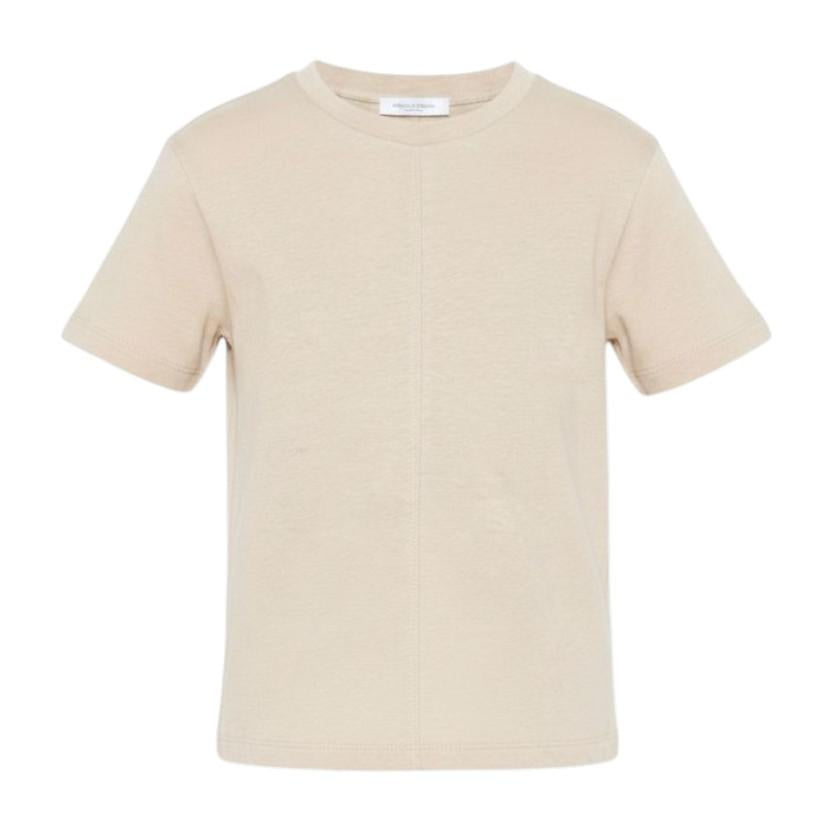 T-shirt per bambino Paolo Pecora Kids beige a girocollo PP4366 BEIGF PAOLO PECORA KIDS