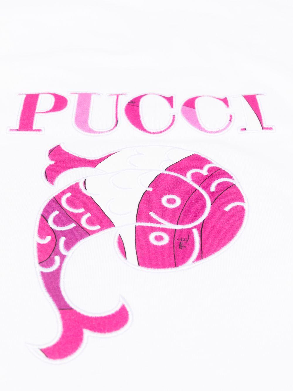 Coperta per neonata Emilio Pucci Junior multicolor con ruches PY0030 Z3672 100FU EMILIO PUCCI KIDS