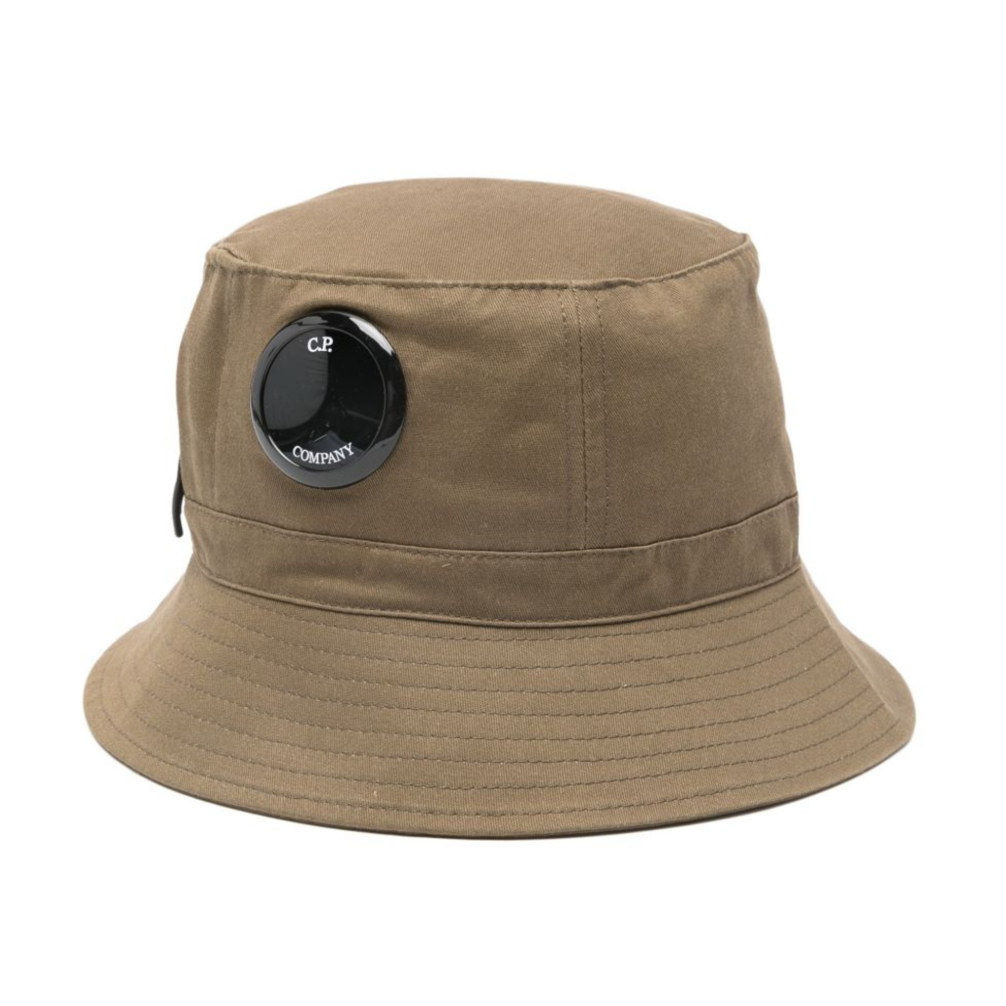 Cappello per bambino C.P. Company Kids marrone con logo CMX00NLOA04 30191 C.P.COMPANY KIDS