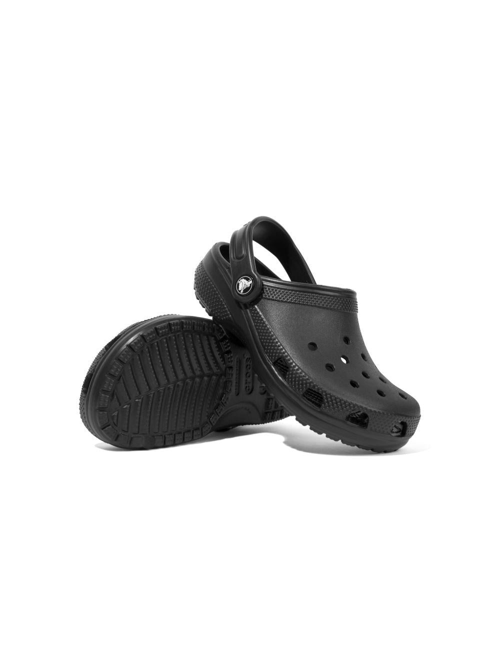 Clogs Classic per bambini Crocs Kids nero con design traforato 206991 BLK CROCS KIDS