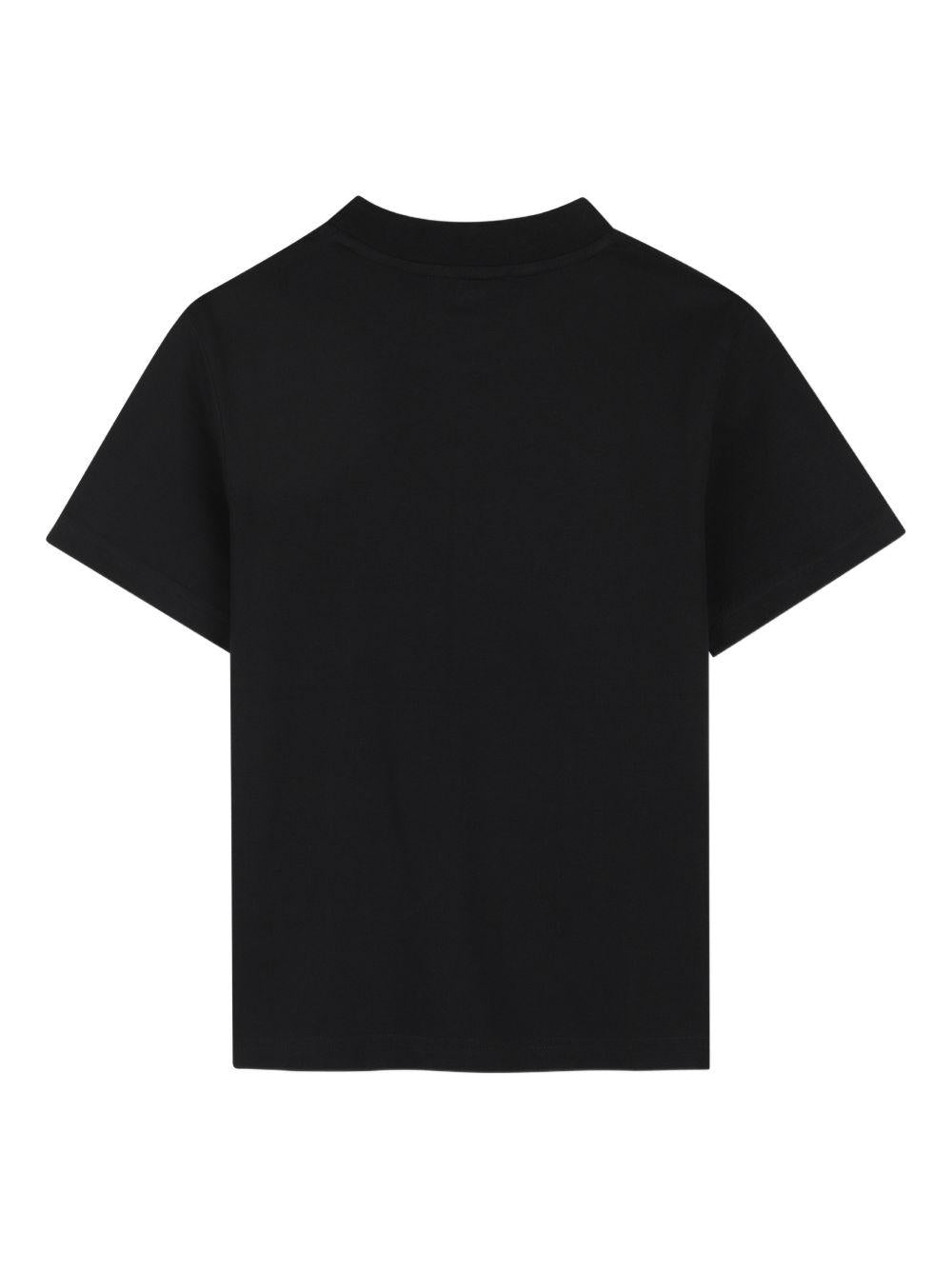 T-shirt per bambino Dkny Kids nera con stampa grafica D62536 09B DKNY KIDS
