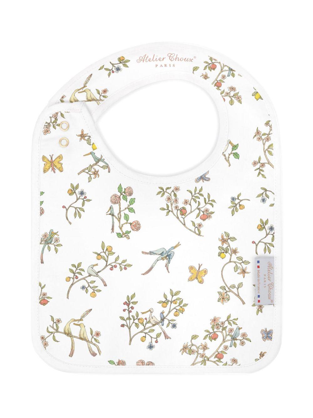 Baviglino in Bloom per neonati Atelier Choux multicolore con stampa grafica all-over BI-CS-IBB L-U ATELIER CHOUX PARIS