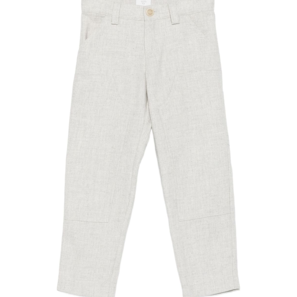 Pantaloni per bambino Eleventy Kids grigi con tasche posteriori applicate EX6P50 I0233 800 ELEVENTY KIDS