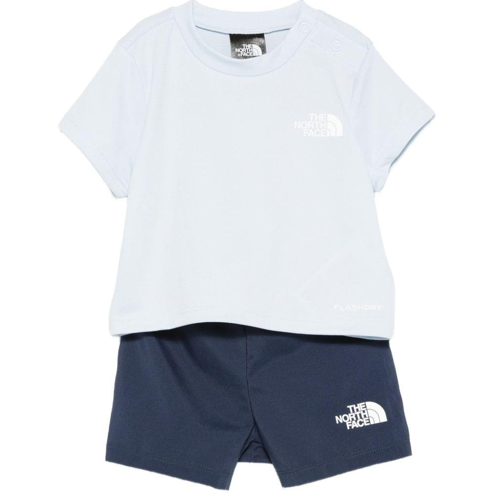 Completo per neonato The North Face Kids blu con dettaglio logo NF0A8FYR MC81 THE NORTH FACE KIDS