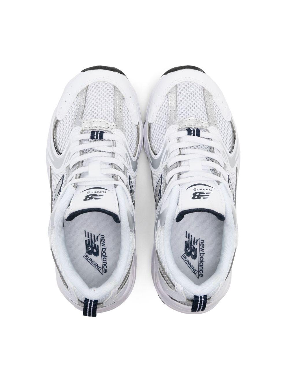 Sneakers 530 per bambini New Balance Kids bianche con design a inserti grigi PZ530 SB1 NEW BALANCE KIDS